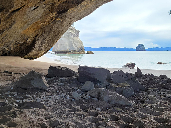 Coromandel s Cathedral Cove walking track is closed but still