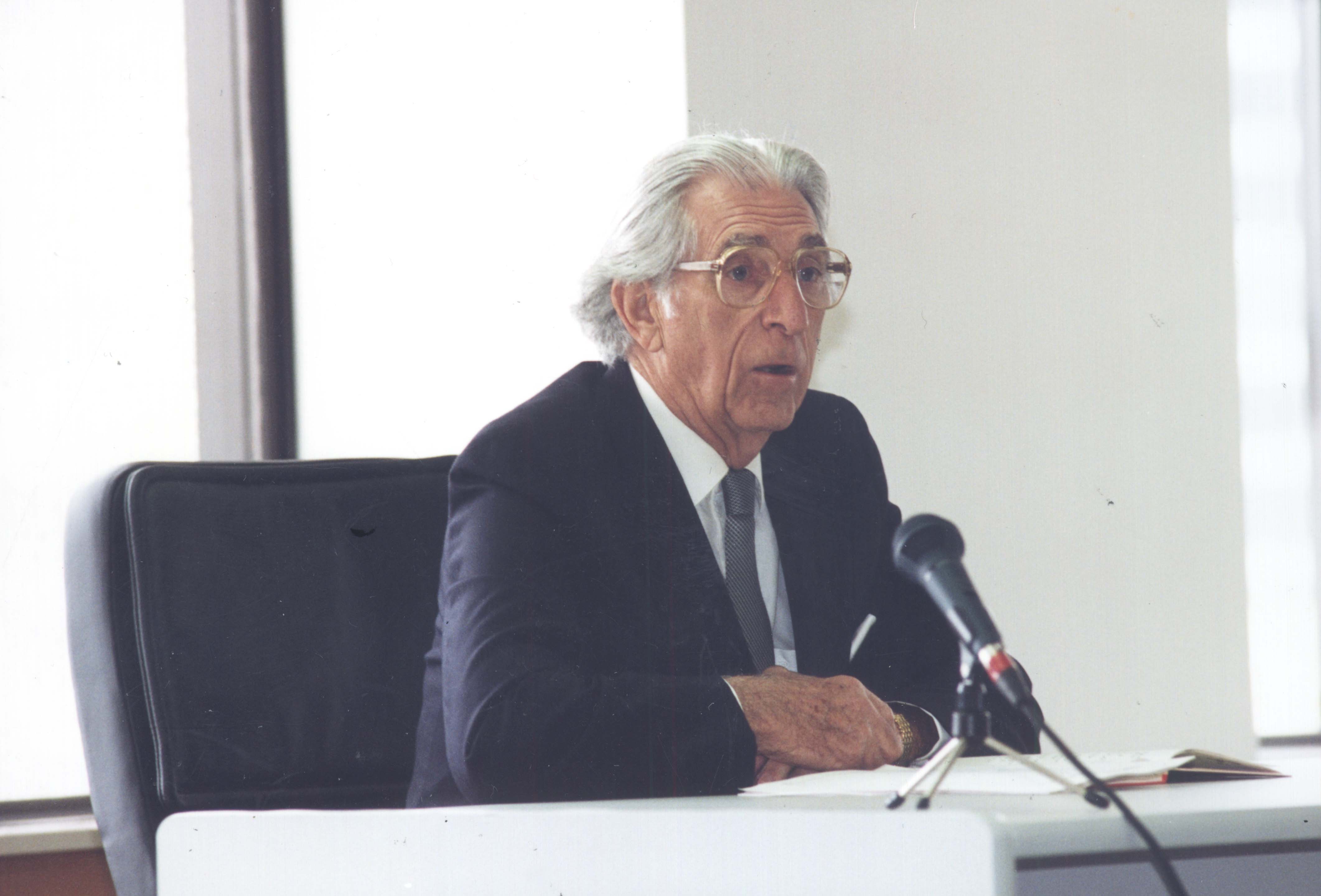 Former Chief Justice Sir Ronald Davison headed the Winebox Inquiry. Photo / Herald staff
