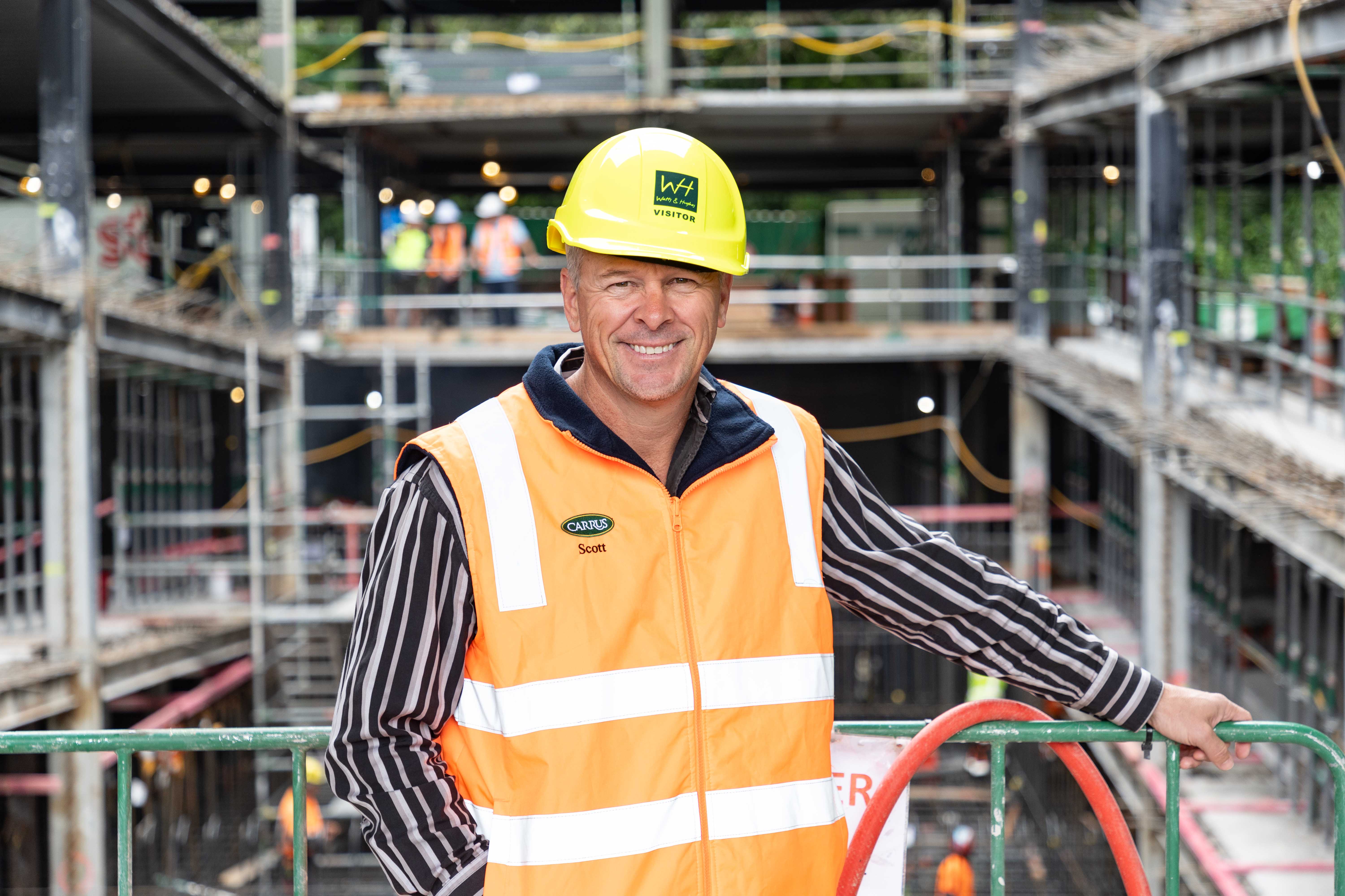Scott Adams, Urban Task Force chairman and managing director of Carrus at Panorama Towers on Hamilton Street in Tauranga. Photo / Alex Cairns