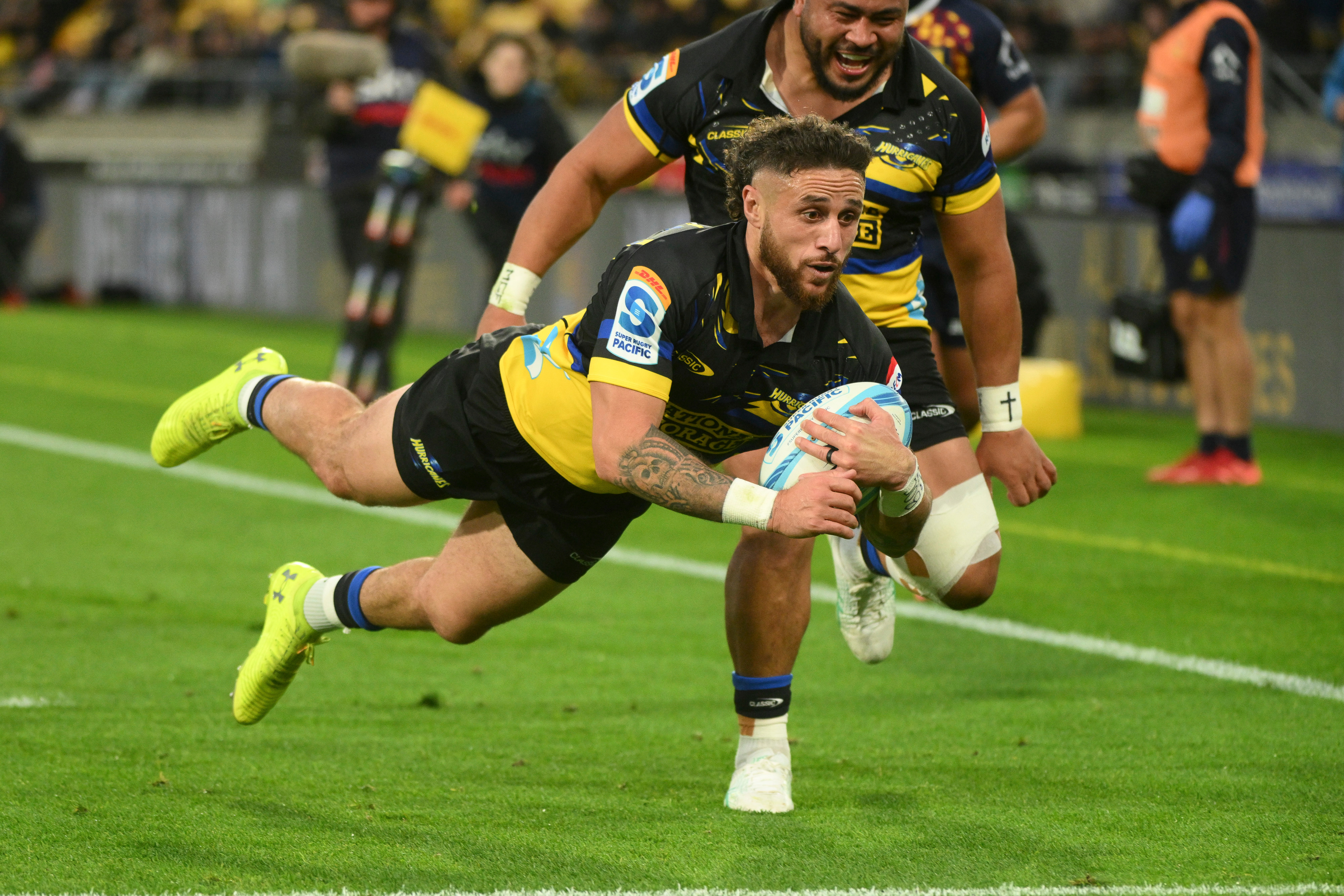 T.J. Perenara has had a strong campaign for the Hurricanes. Photo / Photosport