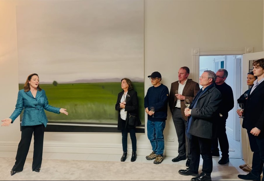 The June 23 gathering to support National candidate for Auckland Central, Candace Kinser. It was here Auckland mayor Wayne Brown claims someone 