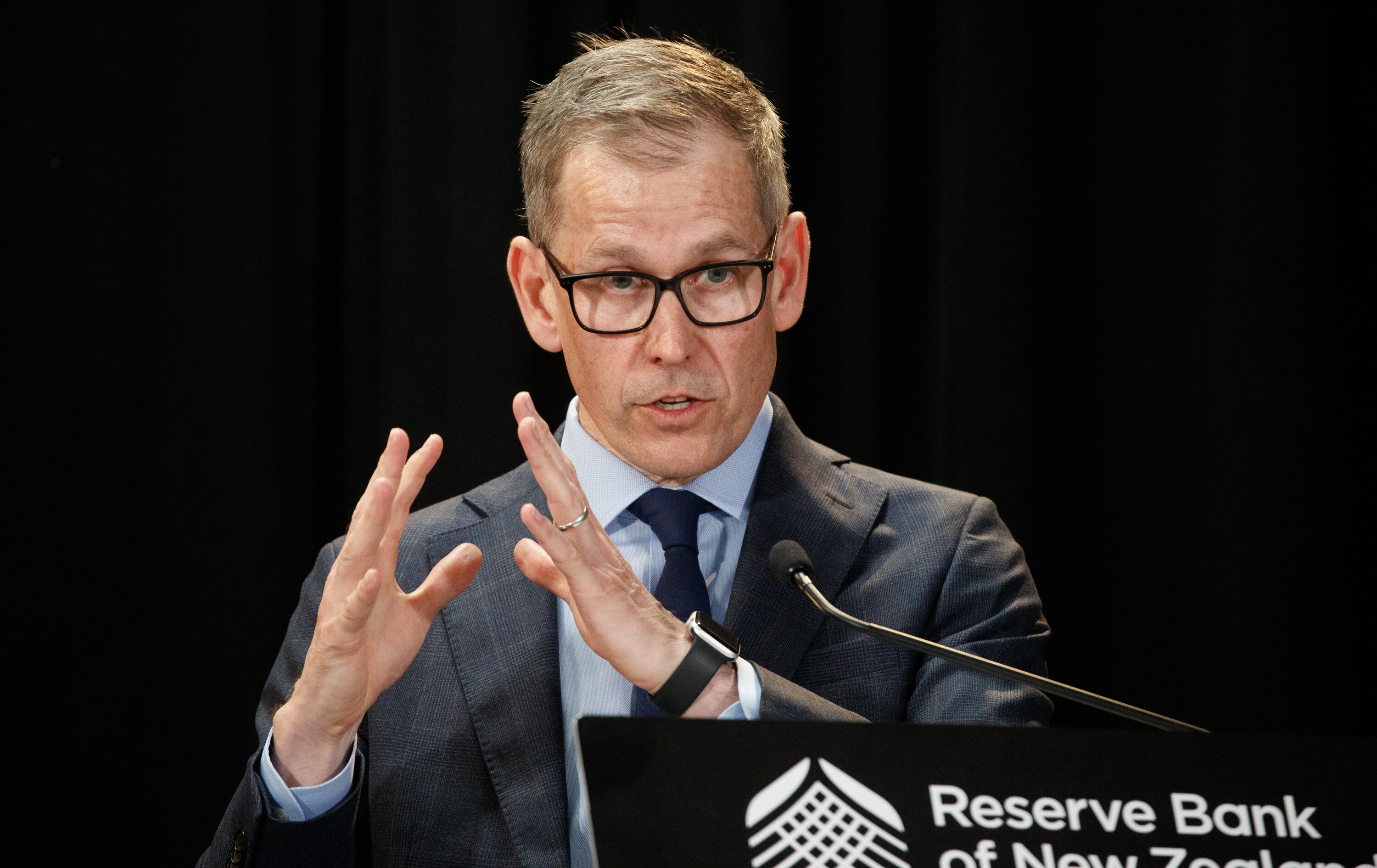 Reserve Bank deputy governor Christian Hawkesby says the impact of the Donald Trump presidency will be manageable, but there are risks. Photo / Mark Mitchell