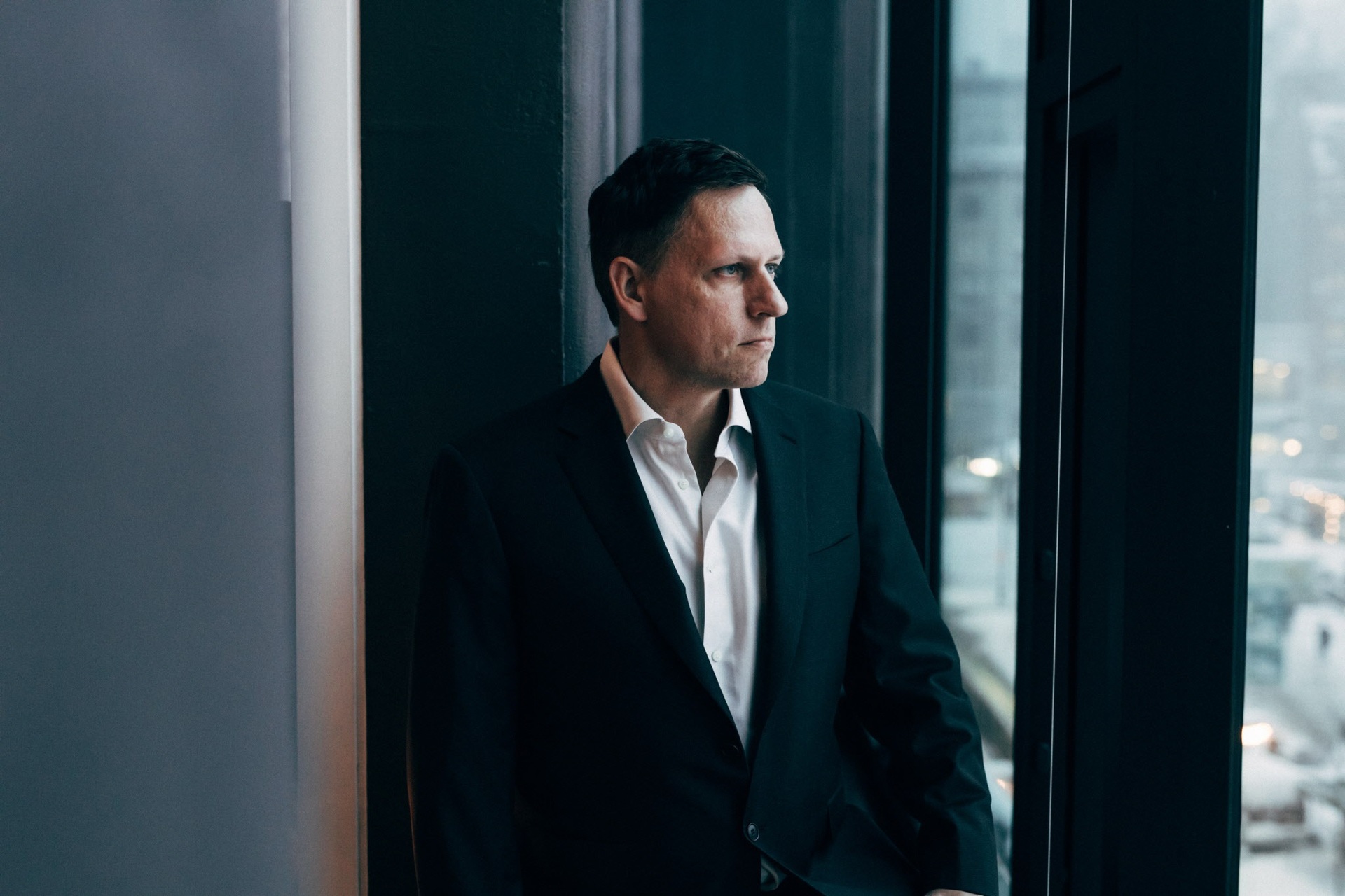 Peter Thiel was on the transition team in 2016 but has since had something of a falling out with Trump. Photo / Andrew White, The New York Times