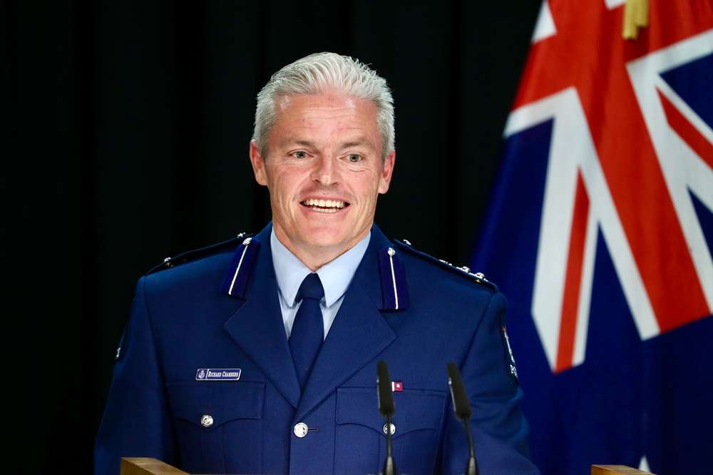 New Police Commissioner Richard Chamber. Photo / Mark Mitchell