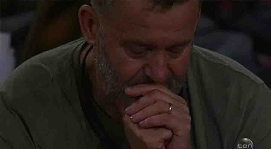 Jaw-dropping: Paul was clearly shaken by John's supposed knowledge of Diana's second accident, telling campmate Jackie Gillies that the reading was an 'incredible experience'. Photo / Channel 10