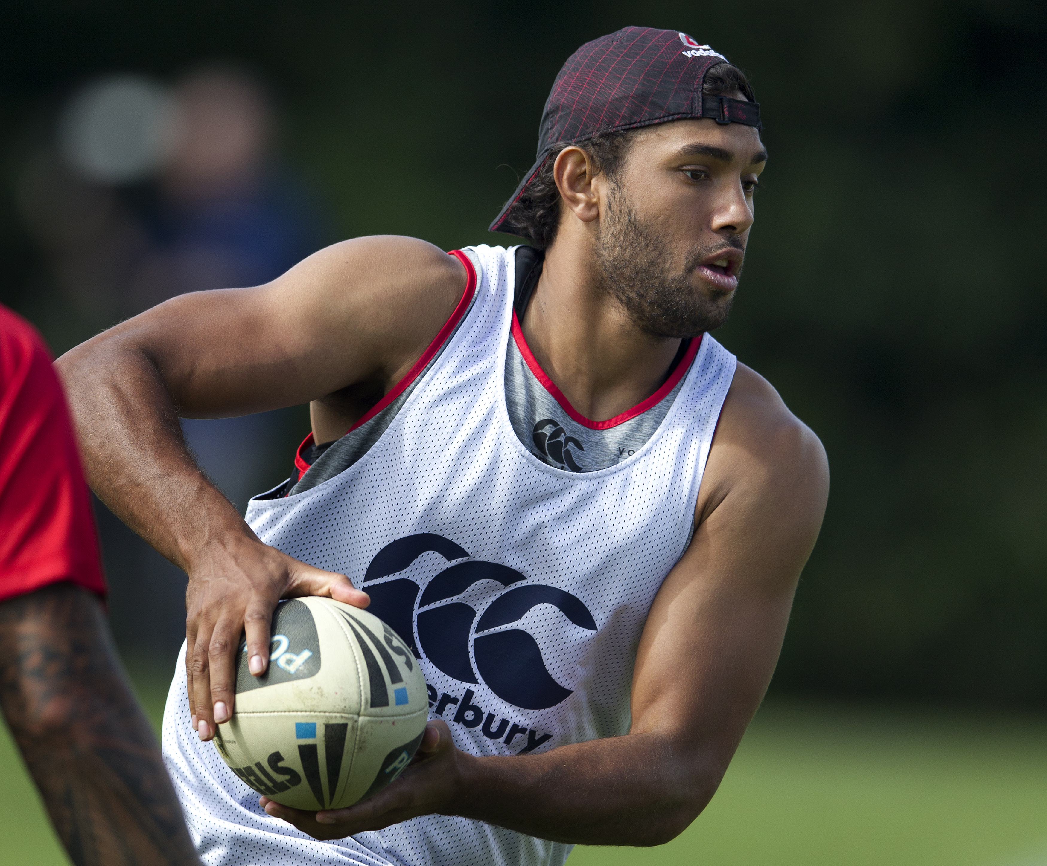 Dane Nielsen on the training ground with the Warriors. Photo / NZME