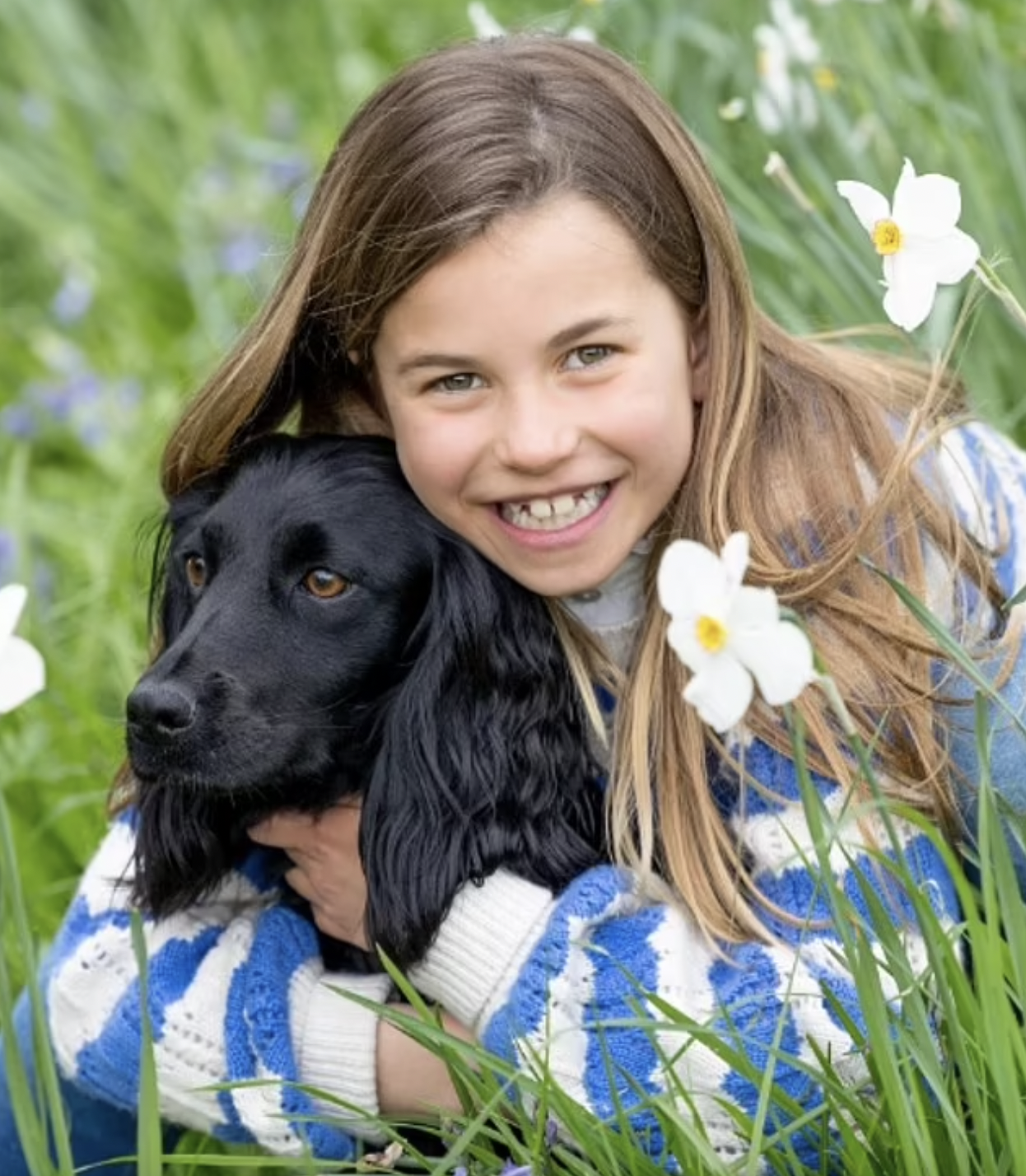 Princess Charlotte on her eighth birthday. Photo / Kensington Palace