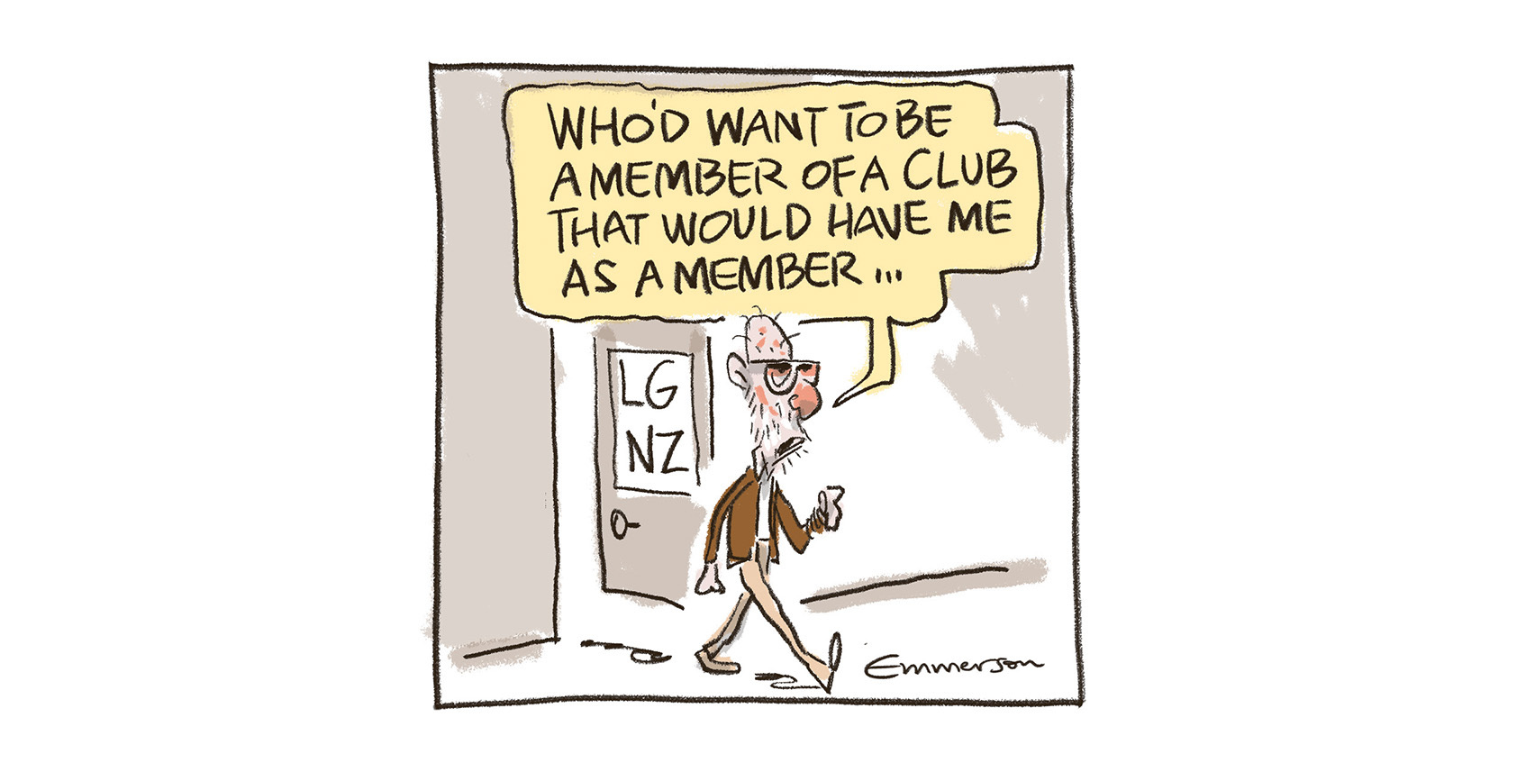 Wayne Brown pulls the council out of Local Government New Zealand, claiming it's a waste of money. Illustration / Rod Emmerson