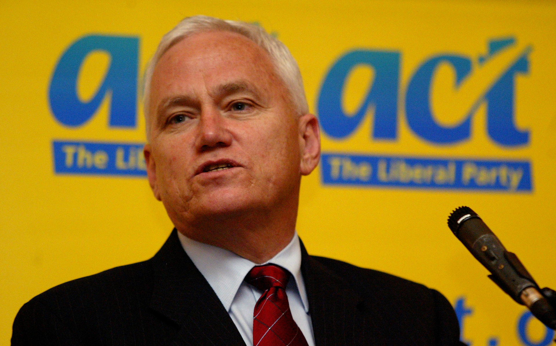 Former Act leader Richard Prebble had lunch with Christmas last year. Photo /  NZ Herald