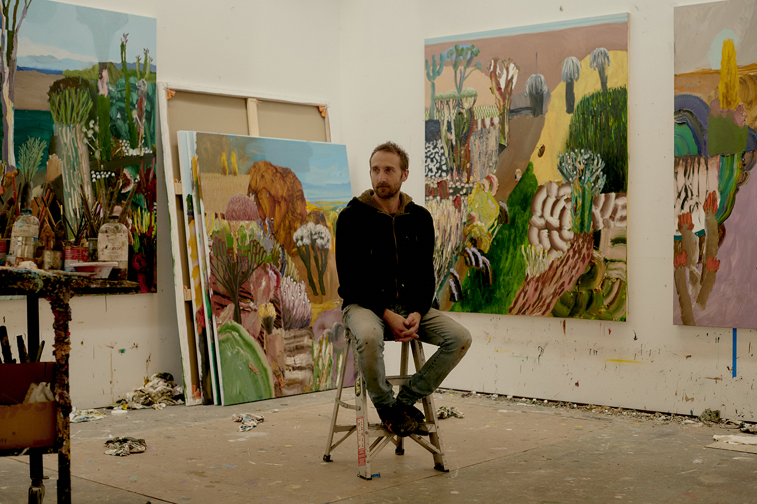 Artist Guido Maestri. Photo / Saskia Wilson