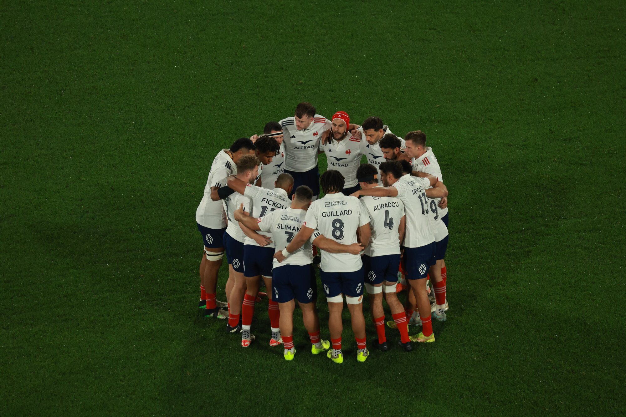 The French team prepare for Saturday's test match against the All Blacks in Hamilton. Photo / SmartFrame