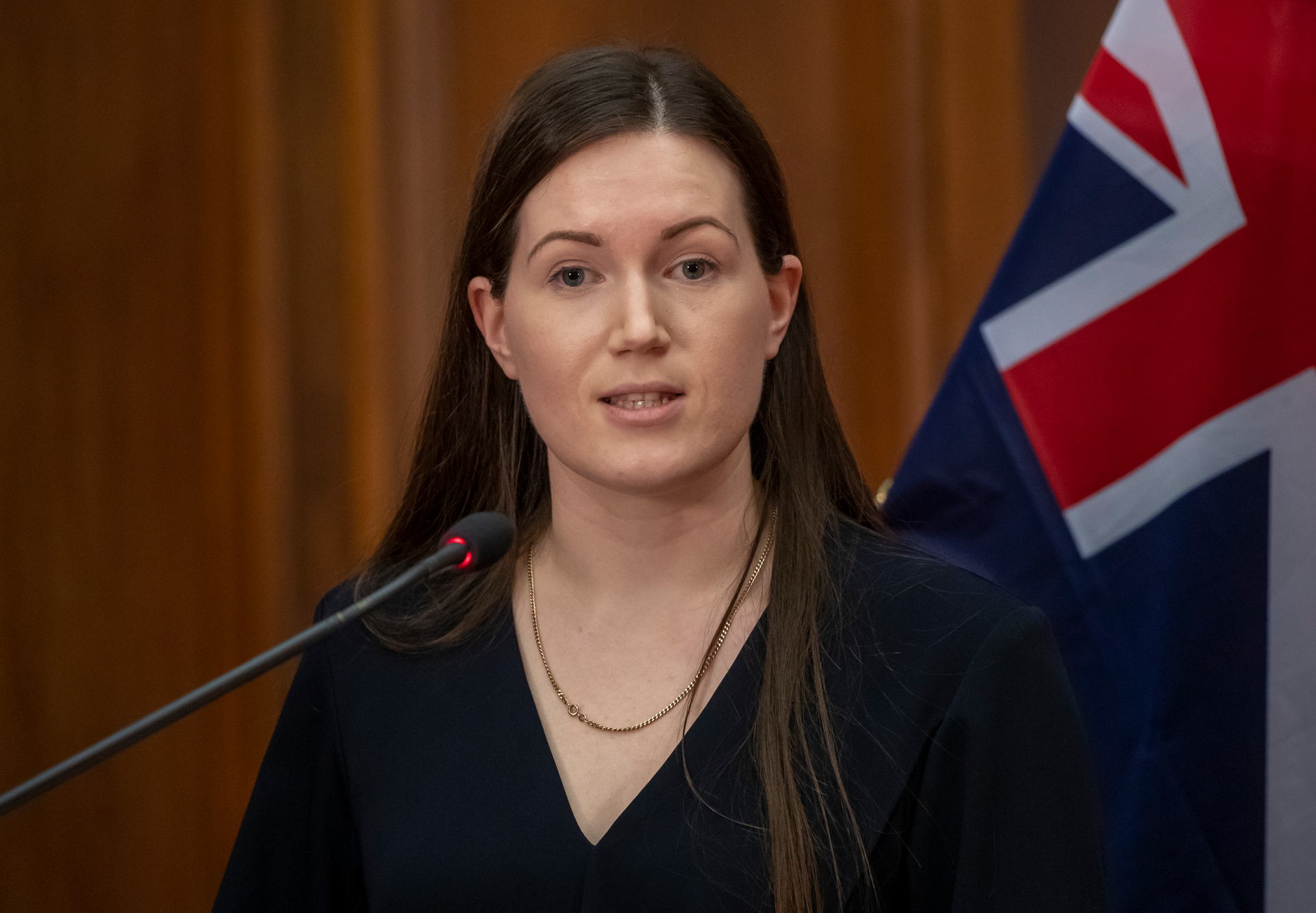 Act deputy leader Brooke van Velden said Pharmac staff, rather than clinical experts or people with patient experience, were making decisions about life-saving medicines. Photo / Mark Mitchell