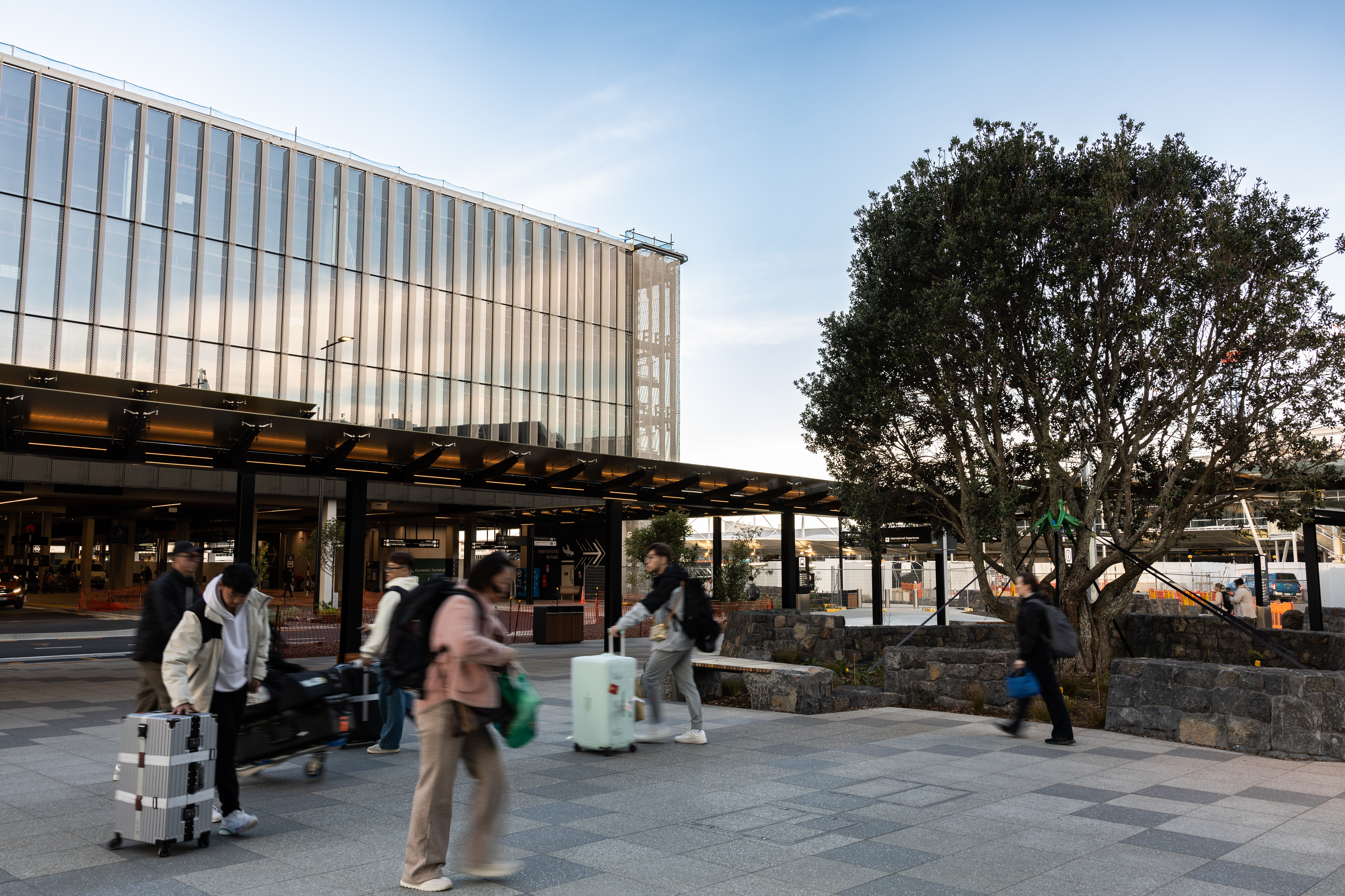 The plaza area will be filled with native plants and tree. Photo / Supplied
