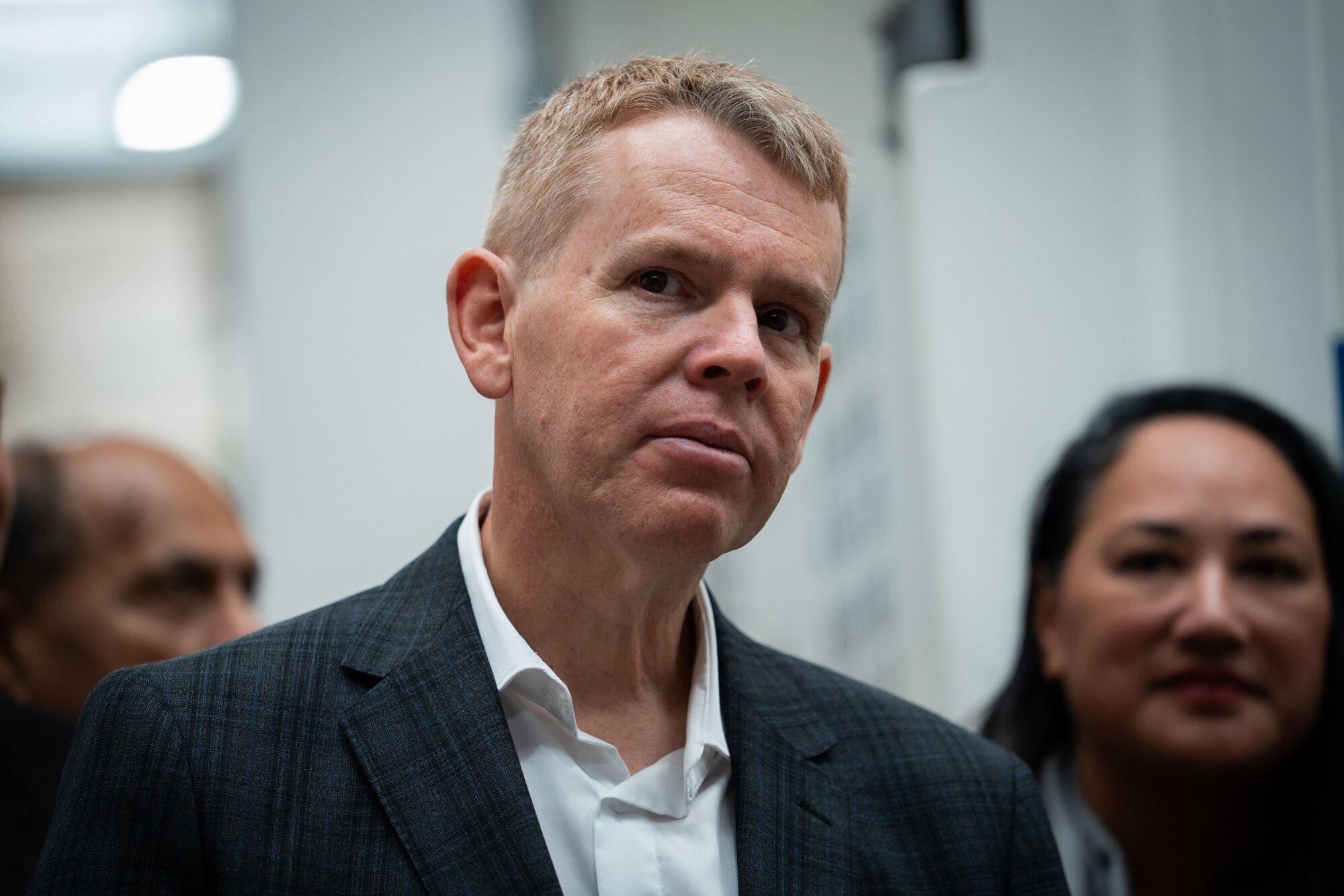 Labour's Chris Hipkins remained non-committal on Thursday. Photo / Anna Heath