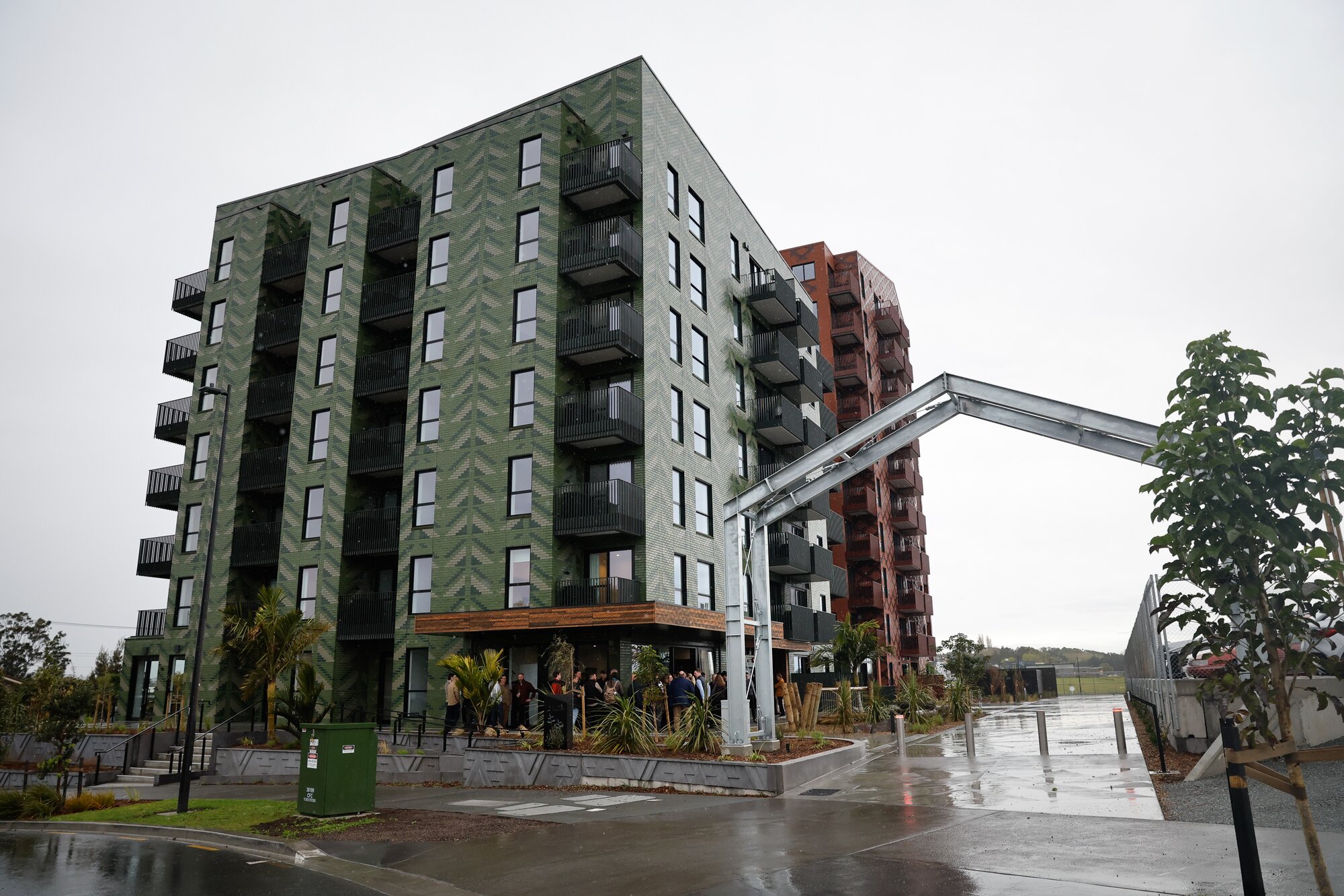 The new Ockham-Marutūāhu building Toi, in Pt Chevalier. Photo / Sylvie Whinray 