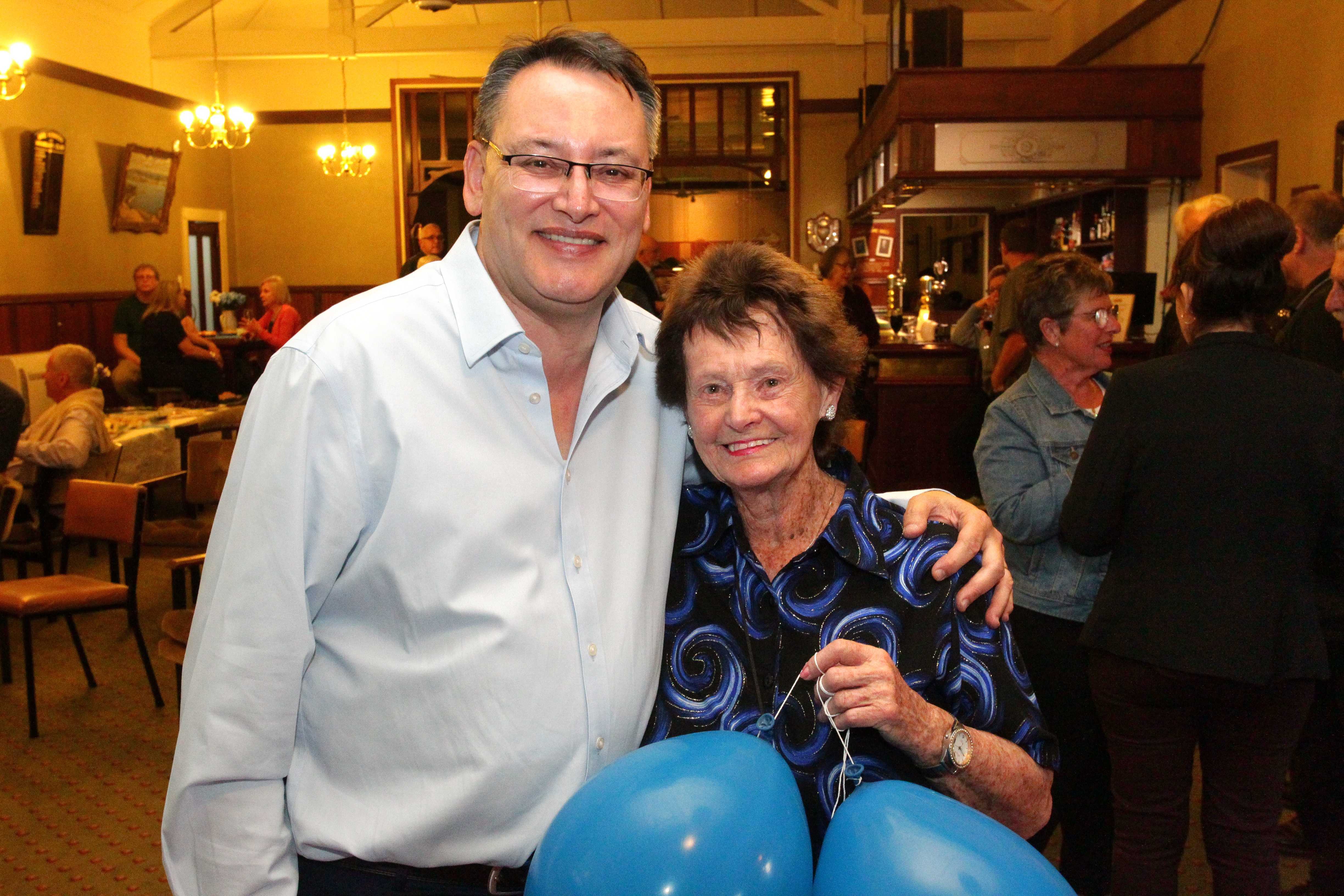 National's Dr Shane Reti with Stephanie McMillan. Photo / Tania Whyte