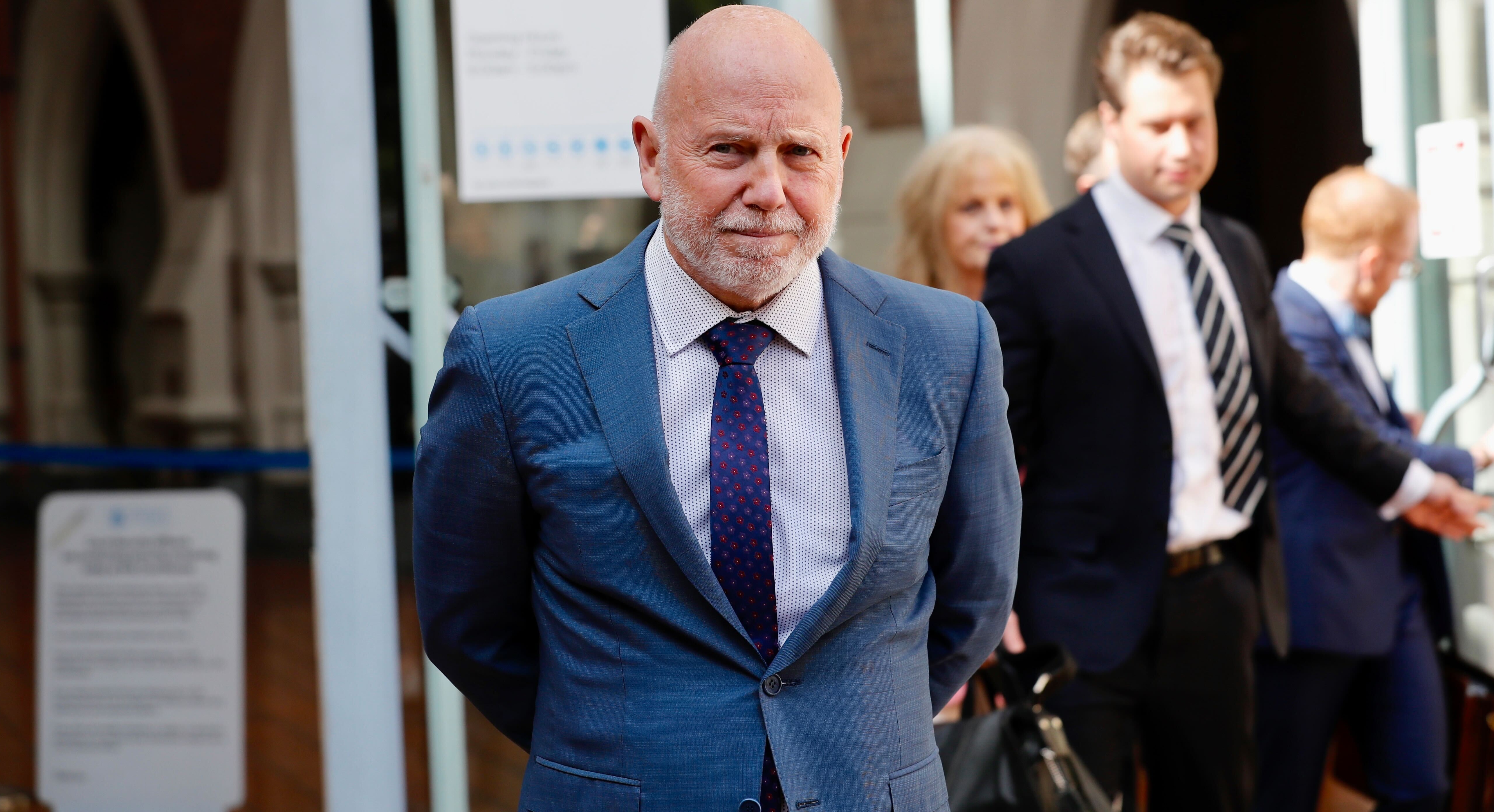 Philip Polkinghorne leaves the Auckland High Court after the not guilty verdict. Photo / Dean Purcell