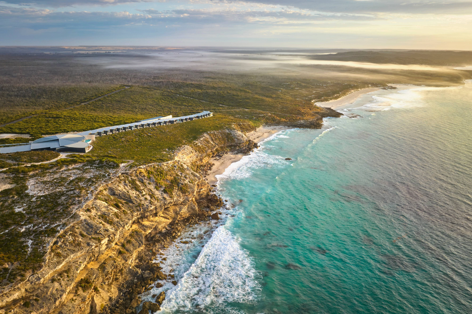 The wild sea and beach views from Southern Ocean Lodge demand attention.