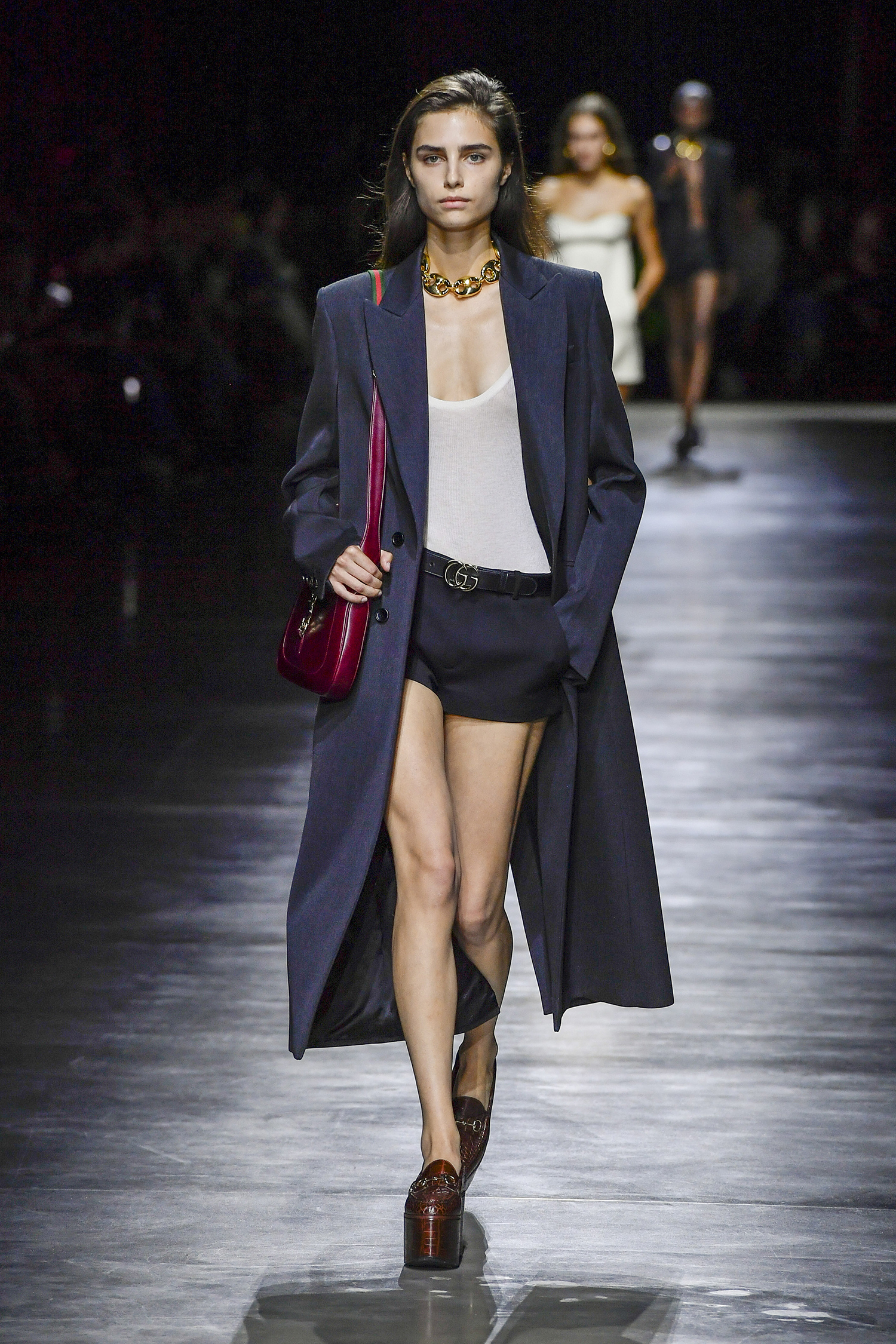 A model walks the runway during the Gucci ready-to-wear spring/summer 2024 show as part of the Milan Fashion Week. Photo / Getty Images