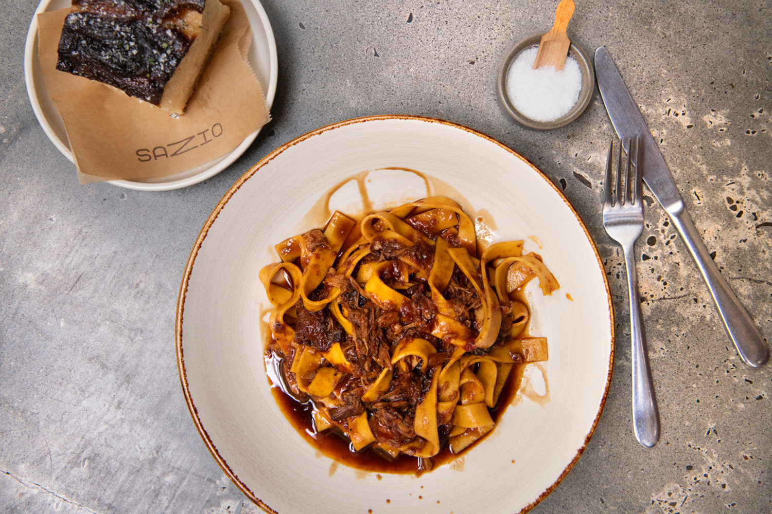 A dish from world-class pasta restaurant Sazio. Photo / Supplied