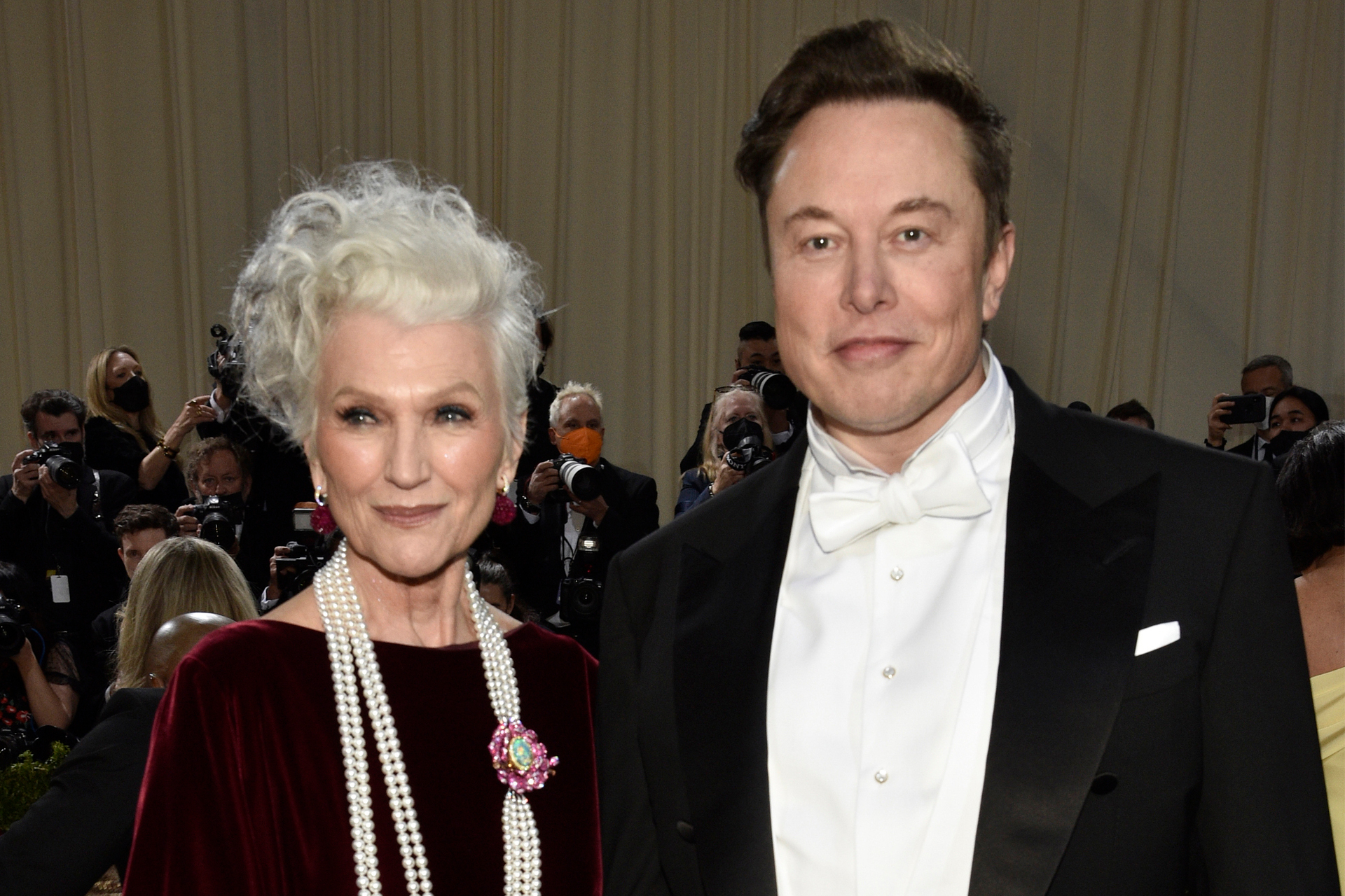 Elon Musk is close with his mother Maye Musk. Photo / AP
