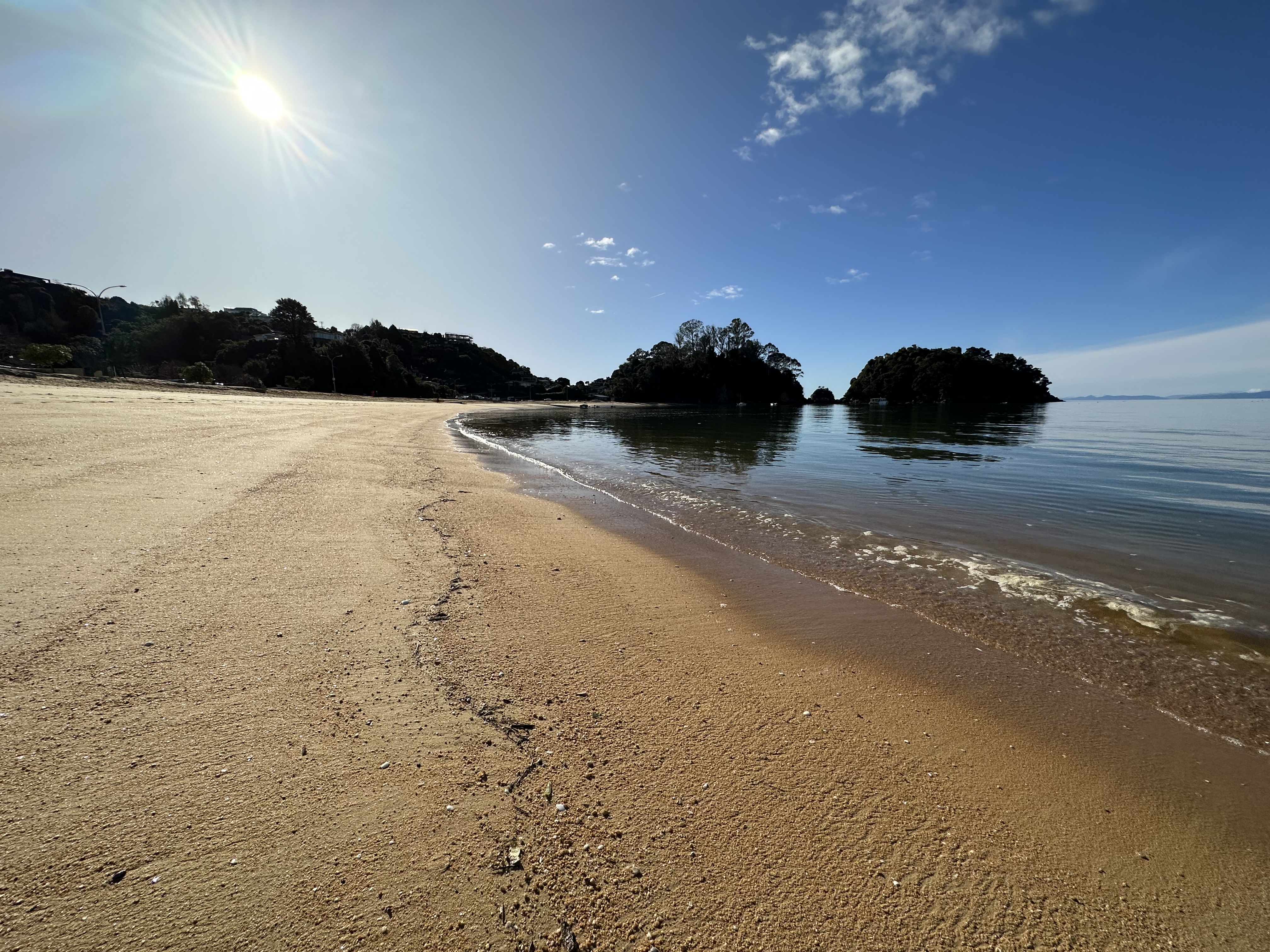 Winter at Abel Tasman: tranquil beaches, calm seas, vibrant wildlife, and crowd-free. Photo / Supplied