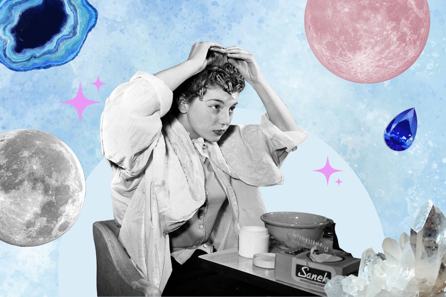 With so many heatless curl options out there, how do you know which one is right for you? Collage / Ash Cometti