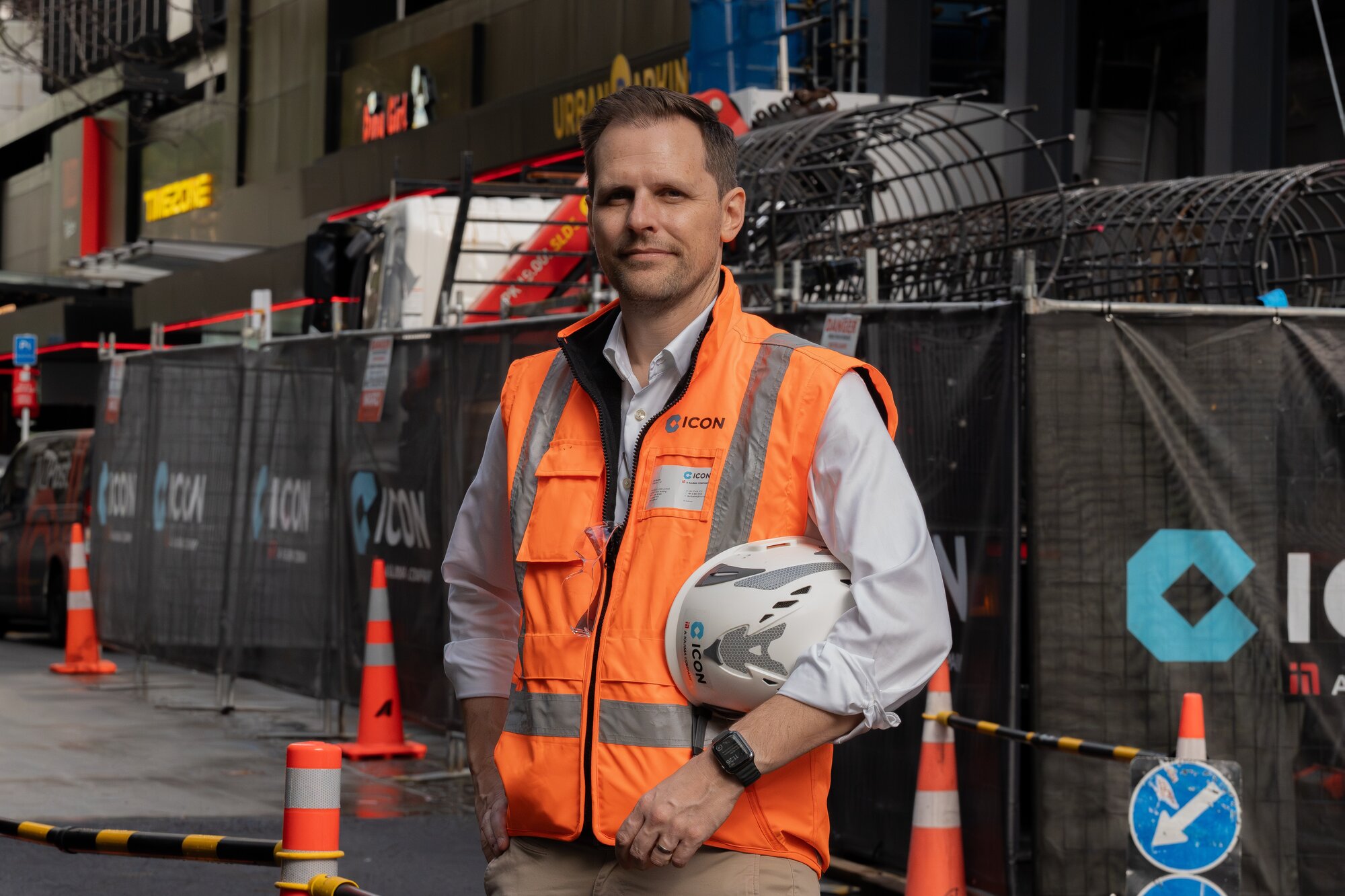Icon's Dan Bosher at 256 Queen St. Photo / Annaleise Shortland