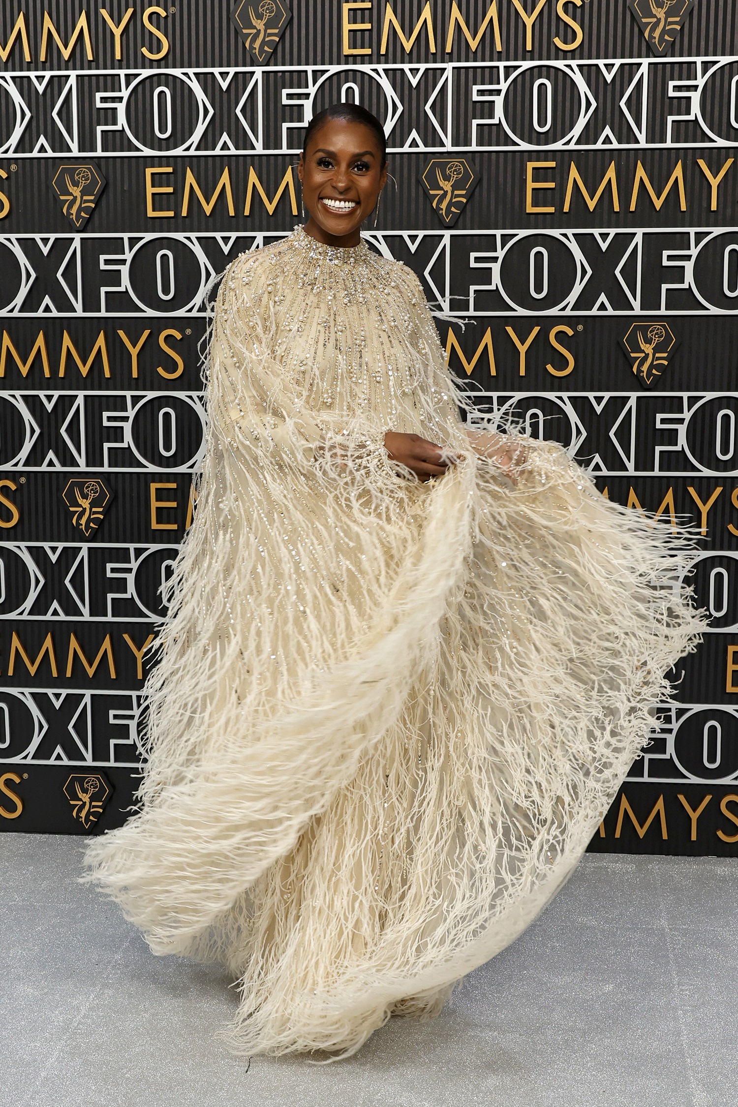 Issa Rae attends the 75th Emmy Awards. Photo / Getty Images