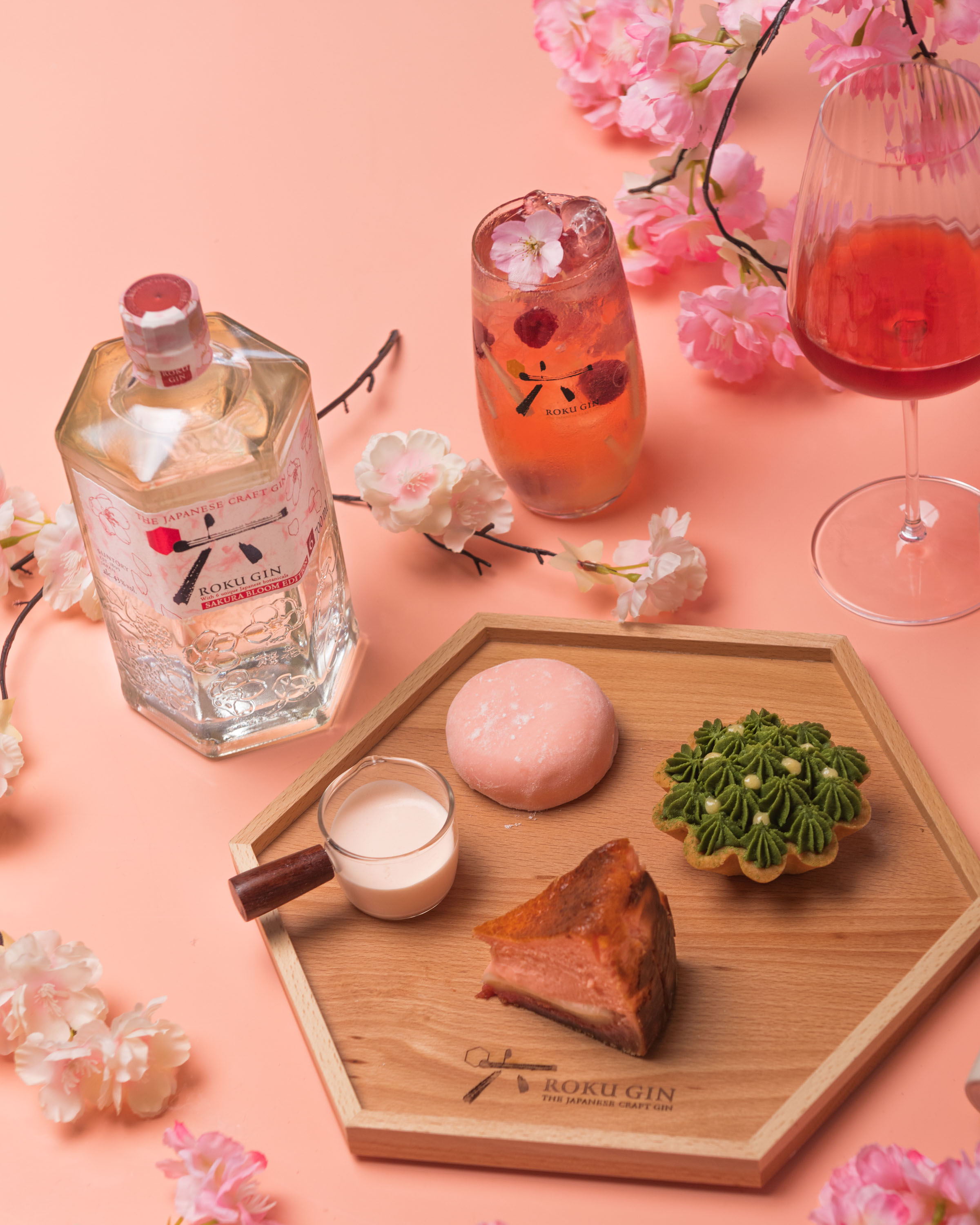 Cathy Fan’s Asian-fusion bakery Fankery is teaming up with Roku Gin for Sakura in Bloom.