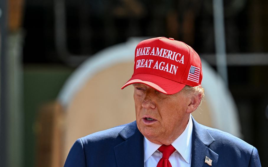 US President Donald Trump, pictured in Georgia on September 30, 2024. Photo / AFP