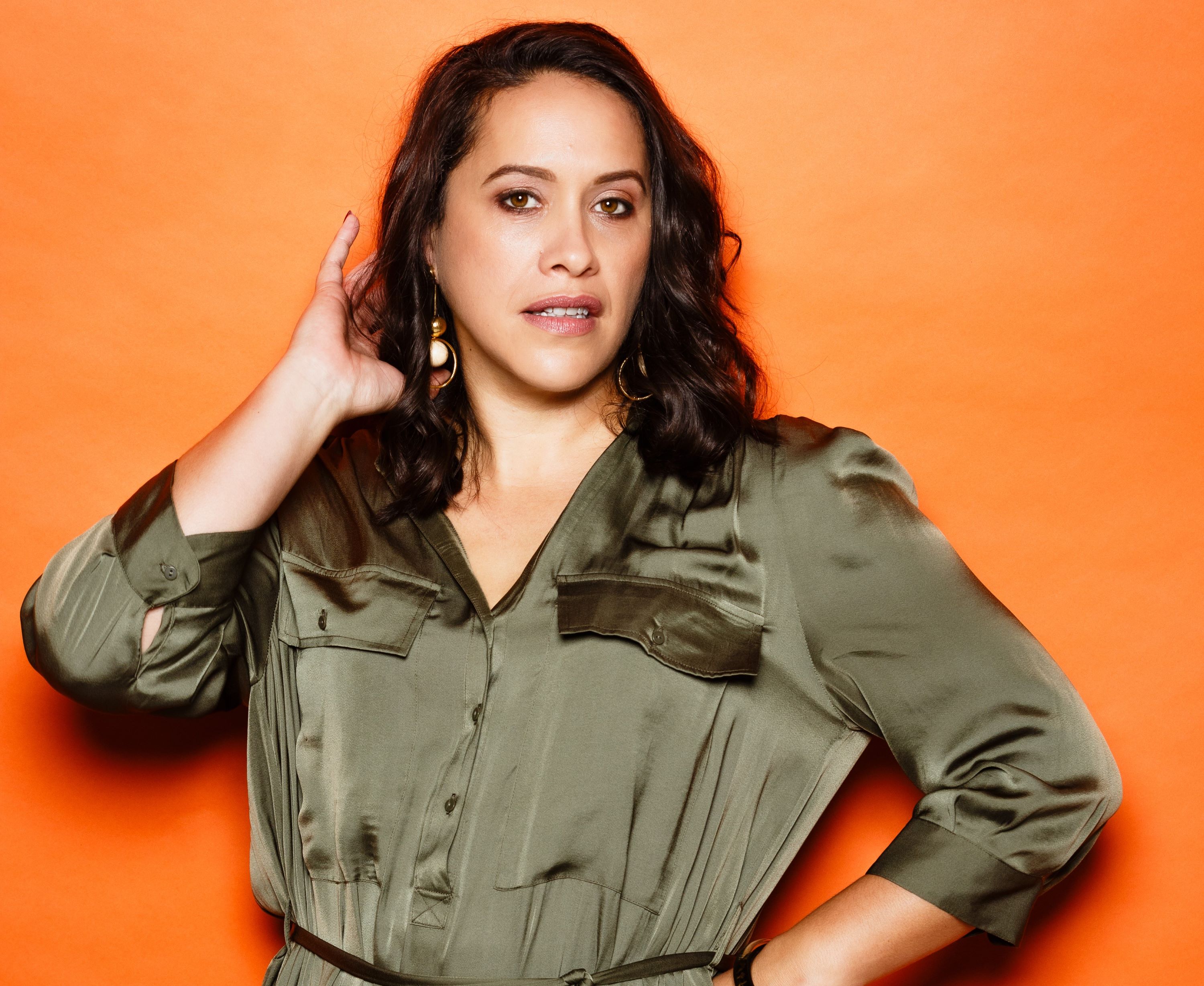 Comedian Kura Forrester describes herself as 'fearless or stupid'. Photo / Matt Klitcscher