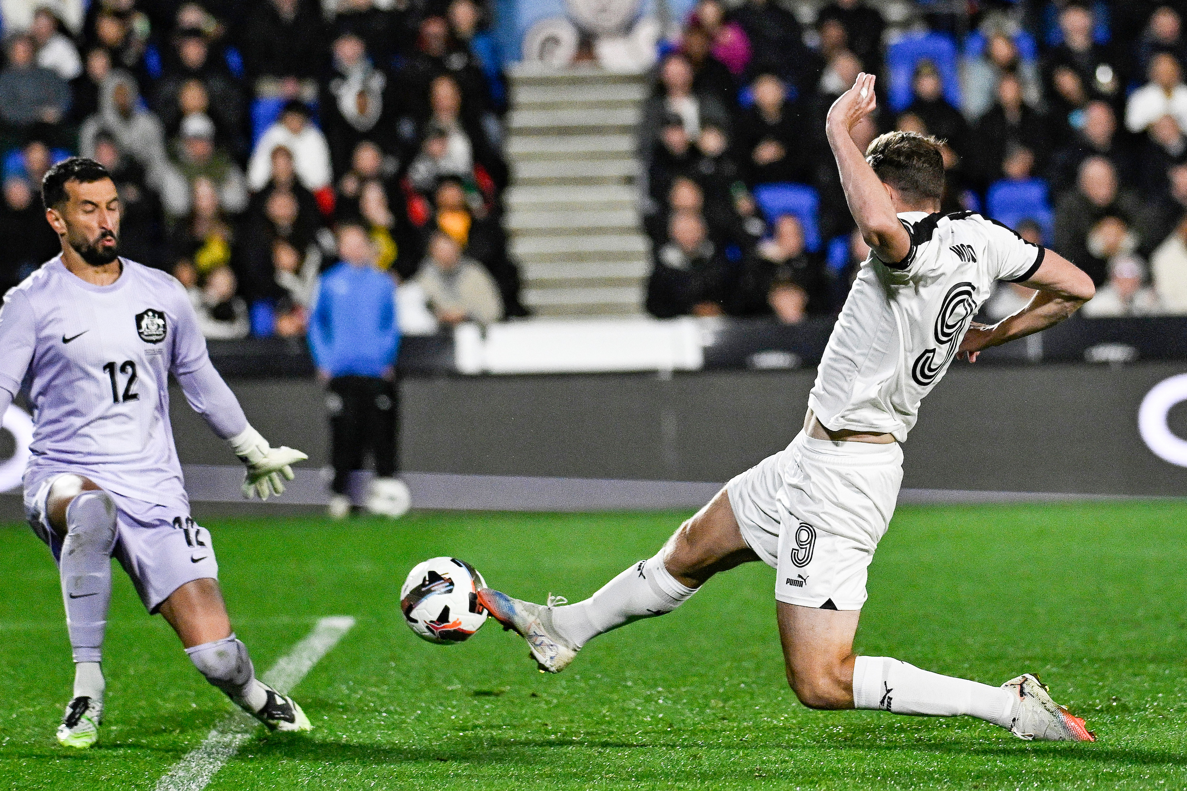 Chris Wood scored against Australia in September. Photo / Photosport