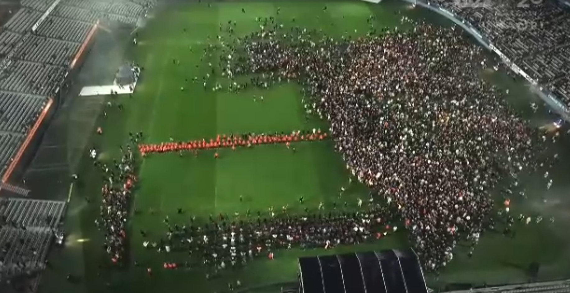 A new Guinness World Record for the largest haka is officially set at Eden Park on September 29, 2024. Photo / Supplied