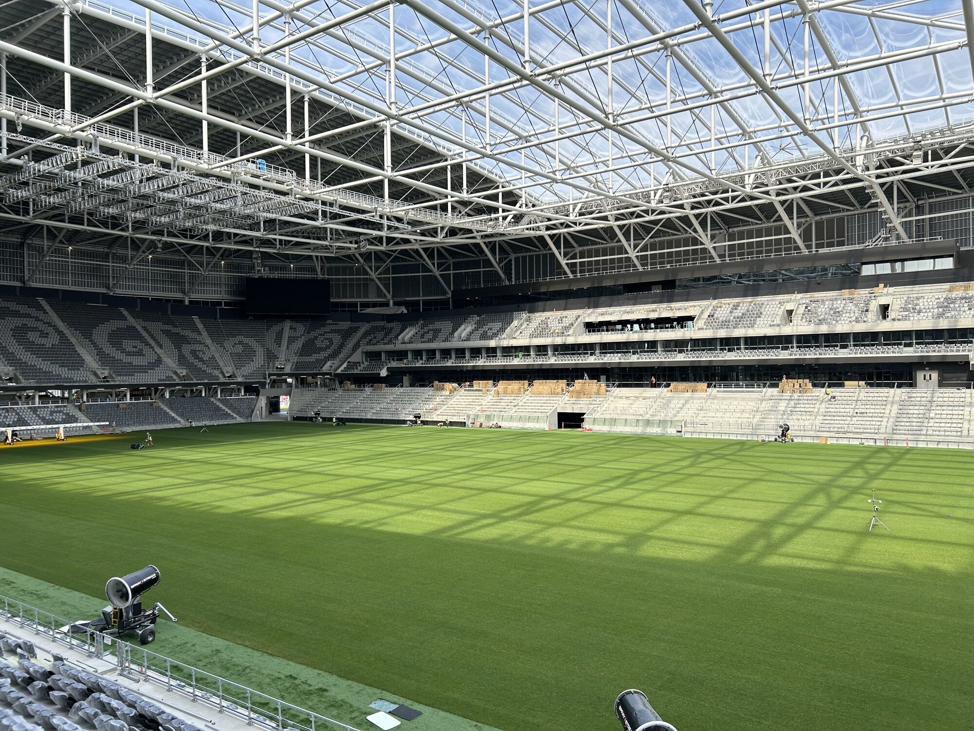  Inside One NZ Stadium in Christchurch - December 16, 2025.