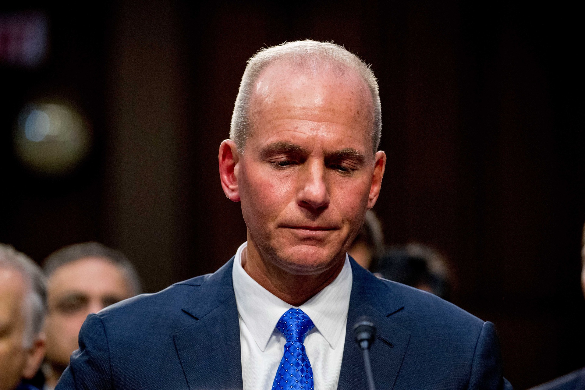 Boeing CEO Dennis Muilenburg. Photo / AP
