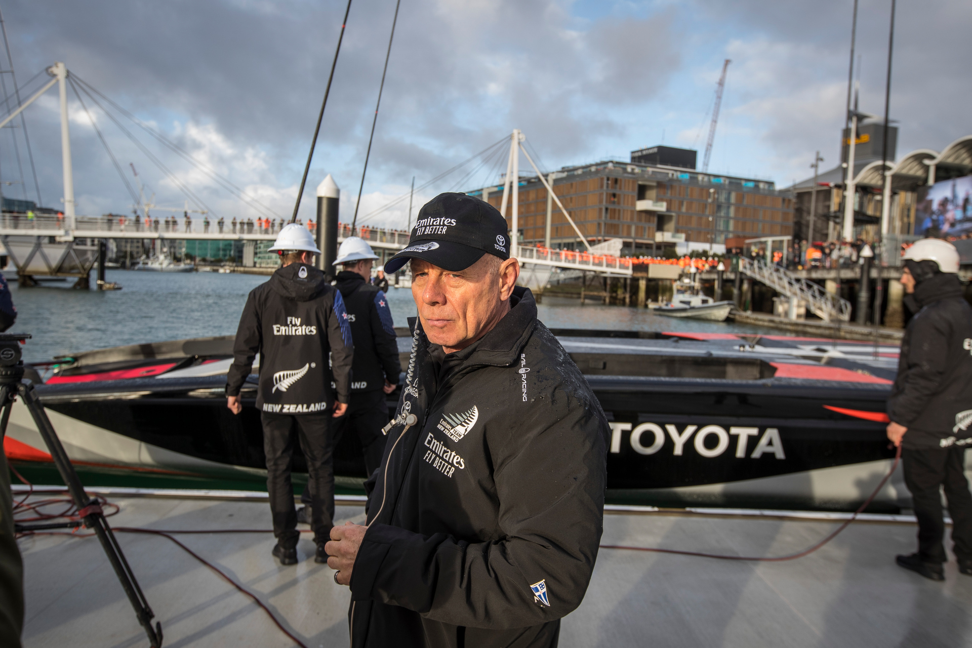Team NZ chief executive Grant Dalton says hosting the next series here was 'not off the table' and never has been. Photo / Michael Craig