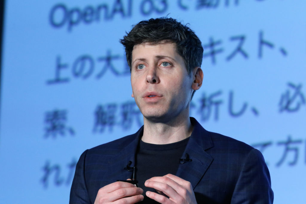 OpenAI CEO Sam Altman said in an interview on Thursday that the company is urgently trying to figure out how the tariffs will affect the cost of running its AI models. Photo / Bloomberg via Getty Images