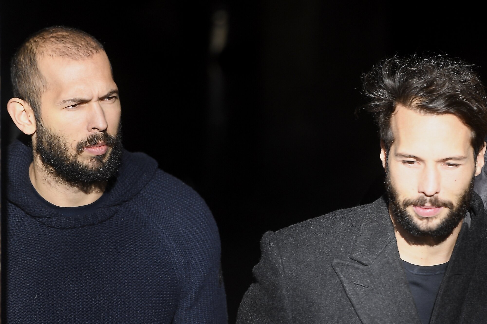 The Tate brothers were taken into custody in Miami as the UK pursues extradition. Photo / Getty Images