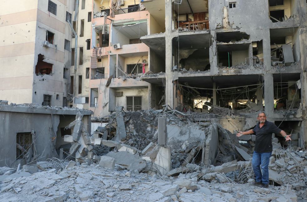 The Israeli military says it is carrying out “precise strikes” on military targets in Iran. The action comes days after its strikes in southern Lebanon left buildings in ruins. Photo / AFP