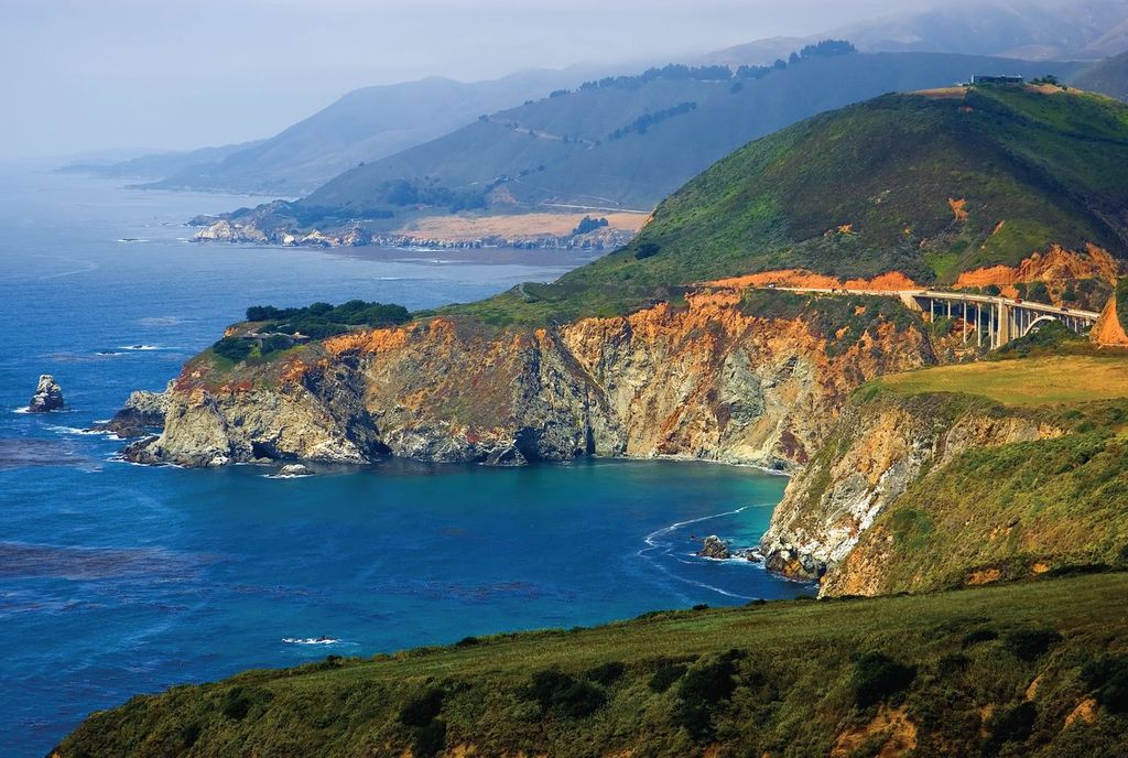 Take a road trip on California's Highway 1, tracing 655 miles of coastal charm from San Francisco to Los Angeles.