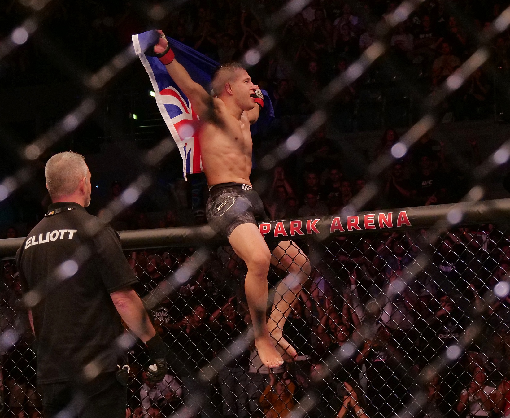 Kai Kara-France is ranked No 4 in the UFC's flyweight division. Photo / Nick Winter