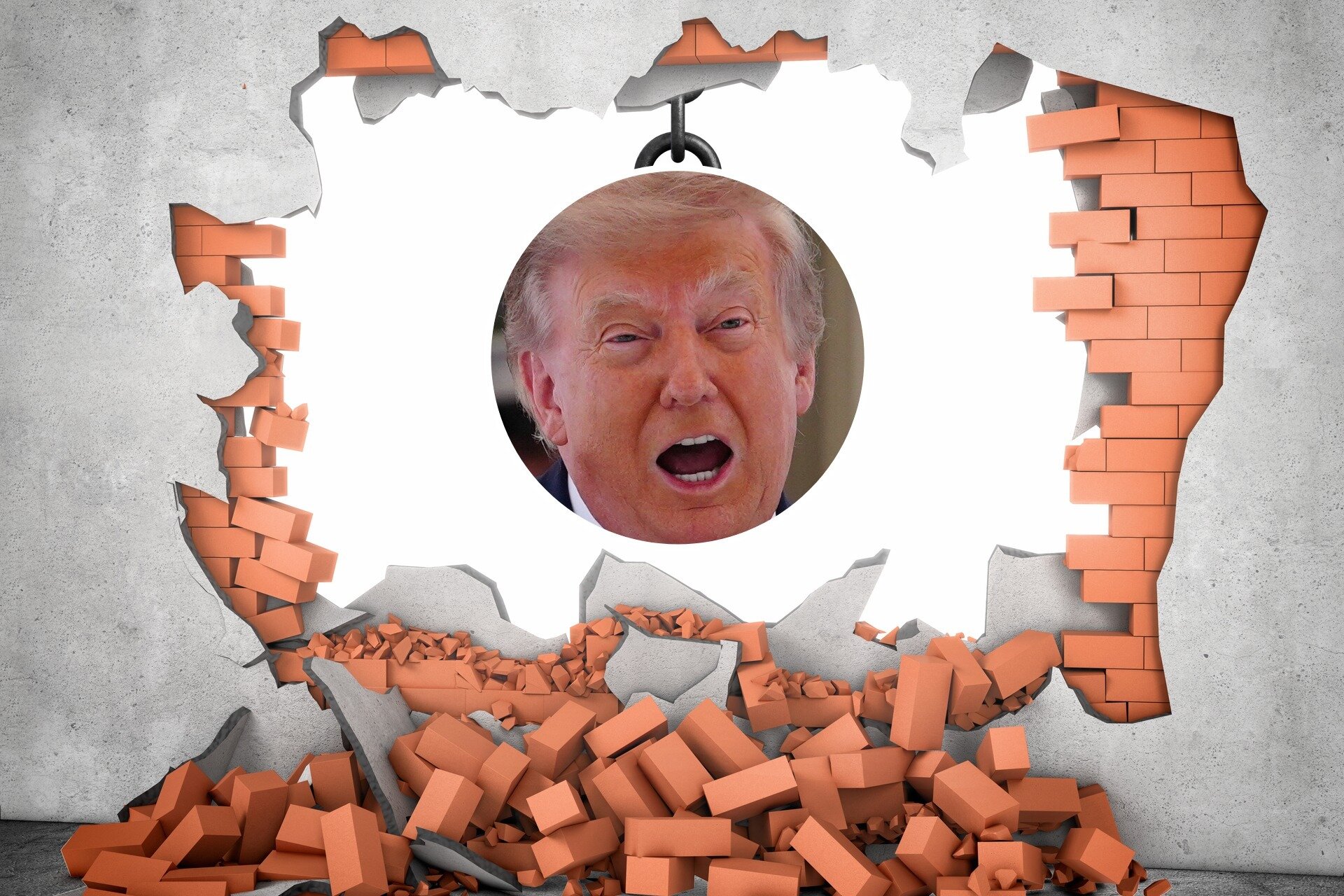 He came in like a wrecking ball...