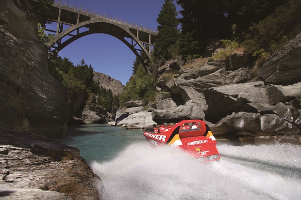 The Shotover Jet in Queenstown. Photo / Supplied