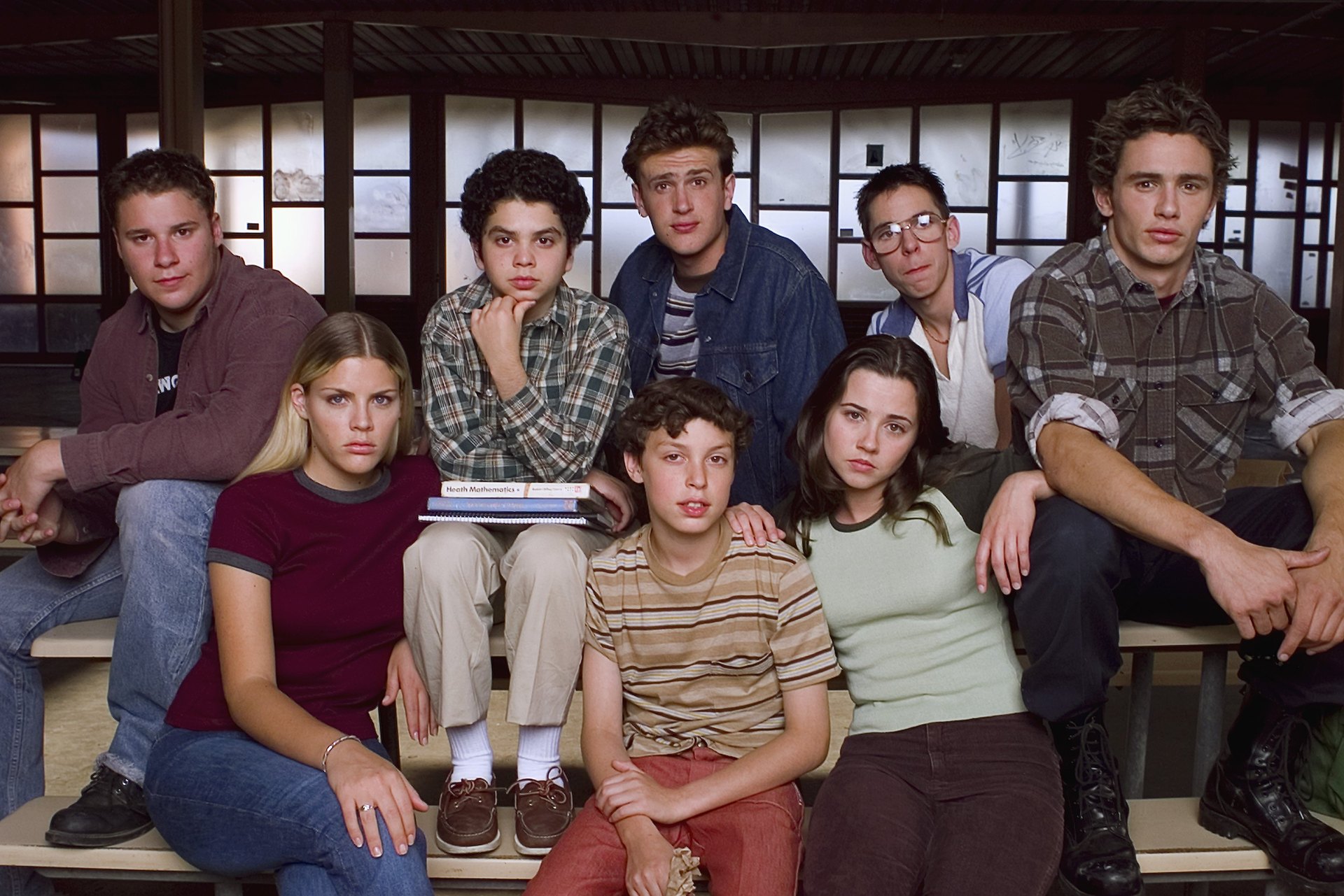 The cast of Freaks and Geeks.