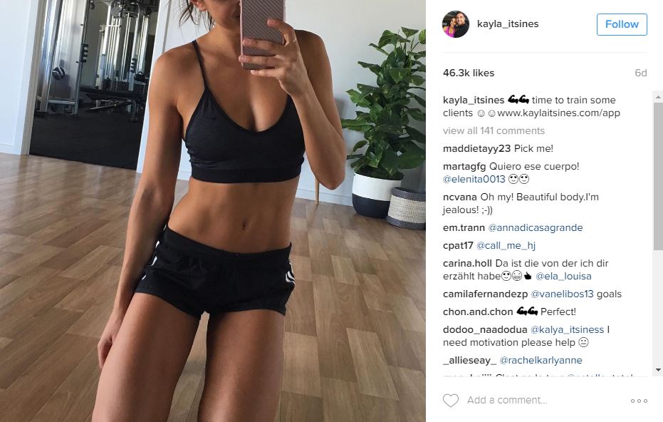 Fitness star Kayla Itsines hits back at prying fans - NZ Herald