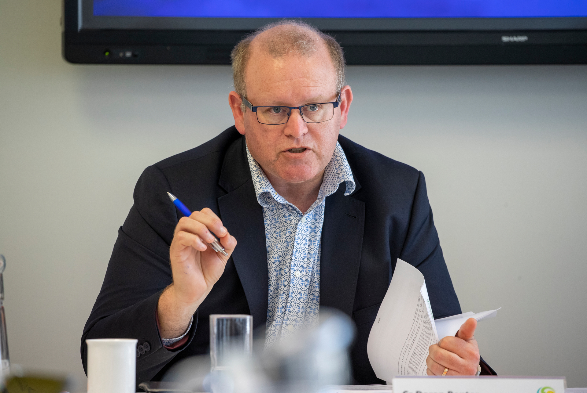 Greater Wellington Regional Council chairman Daran Ponter says the council would need to be persuaded that it was a true emergency to allow more water to be drawn. Photo / Mark Mitchell
