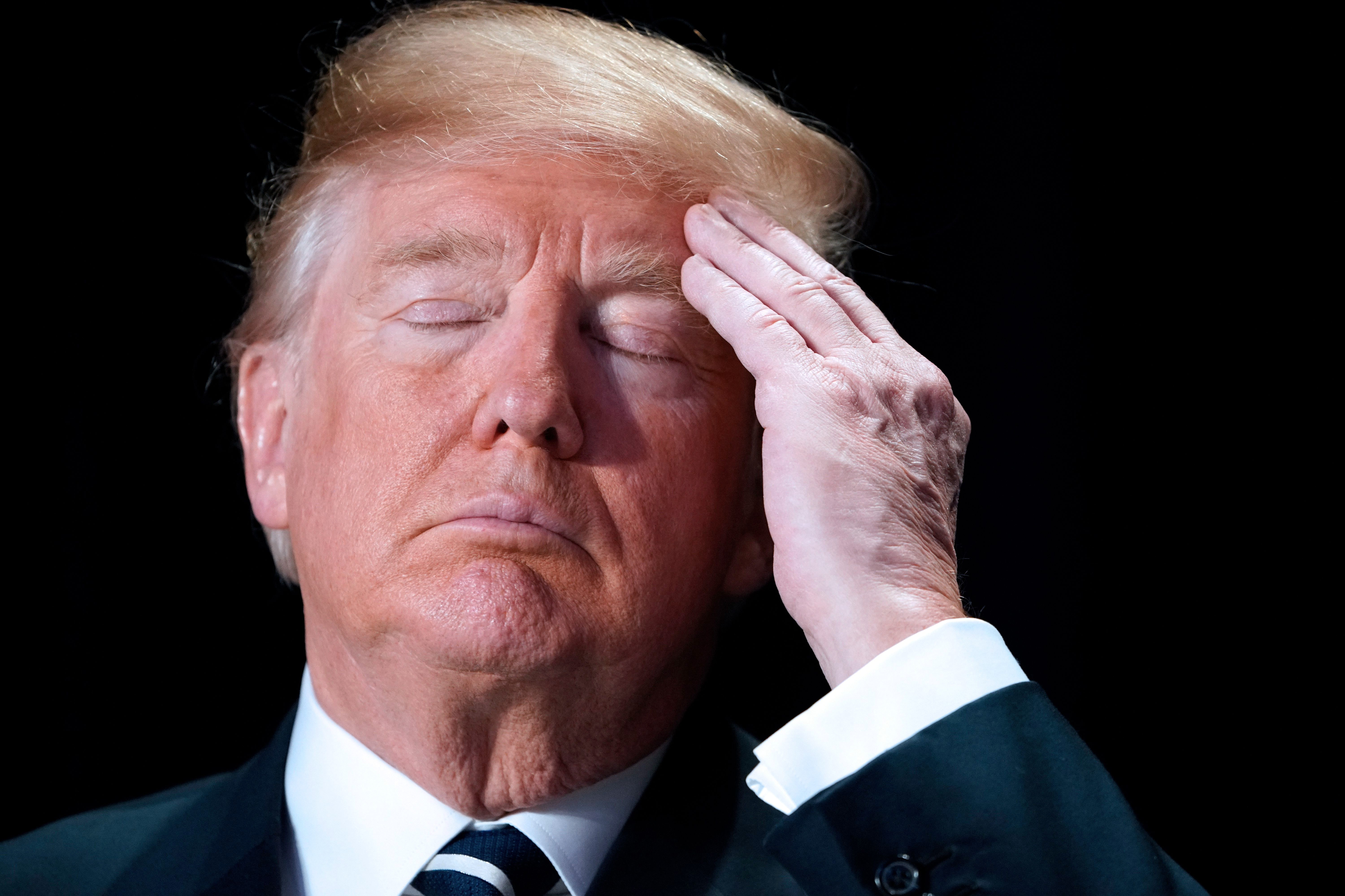 Donald Trump thinks sleep is for wimps. Photo / Getty Images