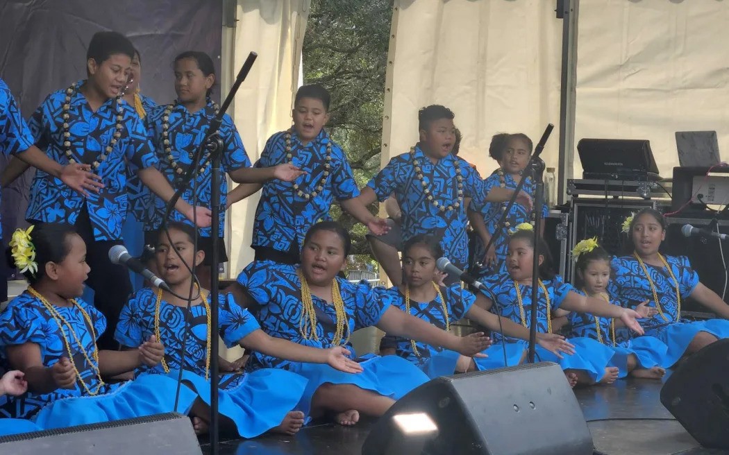 Niuean performers. Photo / RNZ/Tiana Haxton