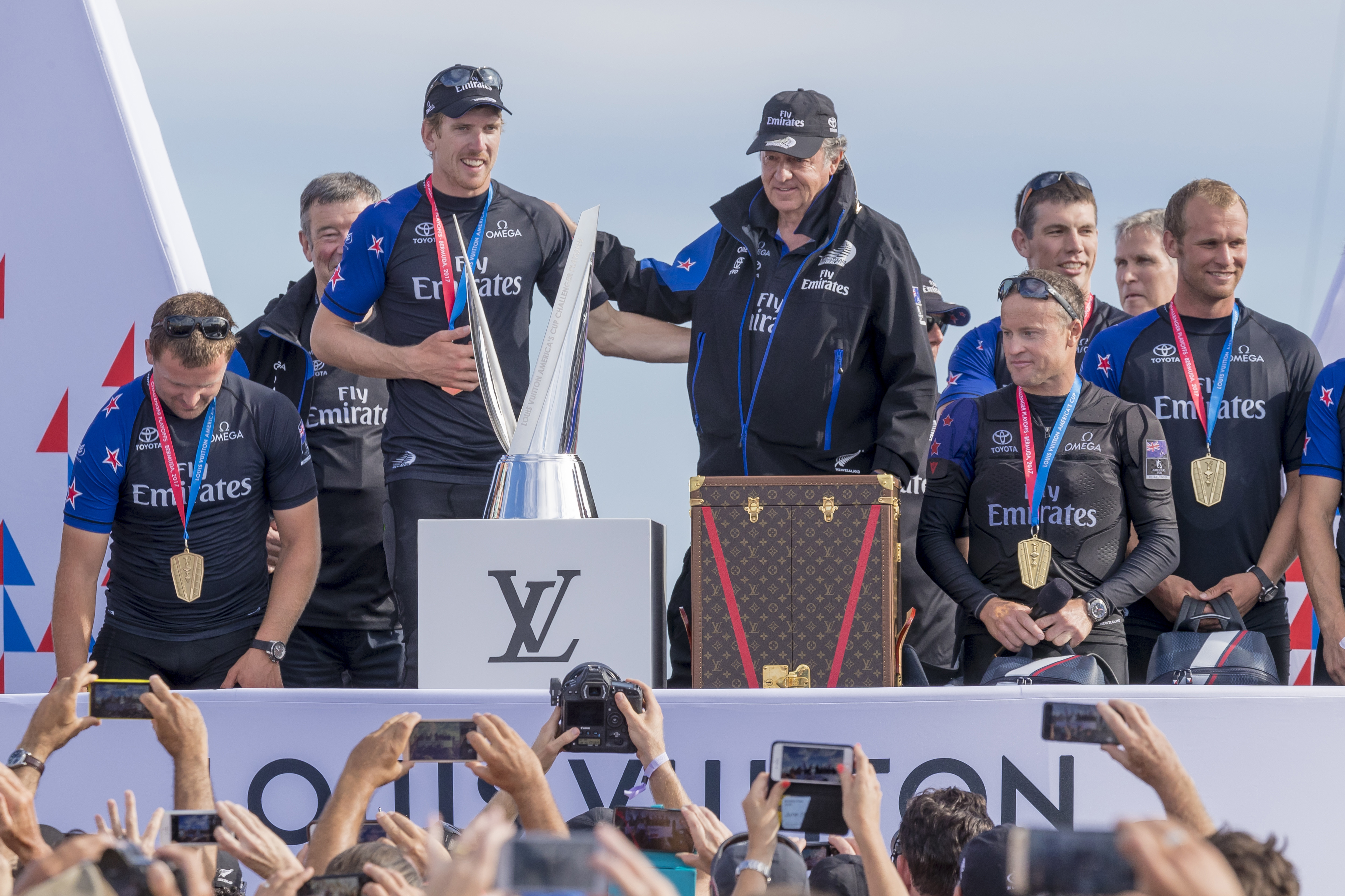 Epic Emirates Team New Zealand Wins Louis Vuitton America's Cup World  Series In New York